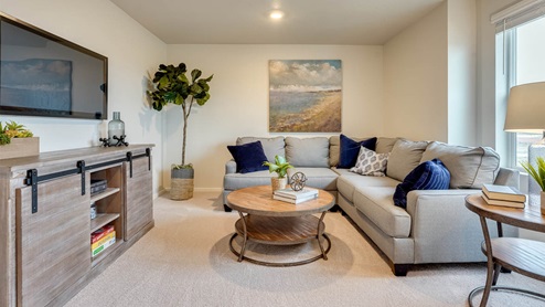 Bonus room with wall-to-wall carpet