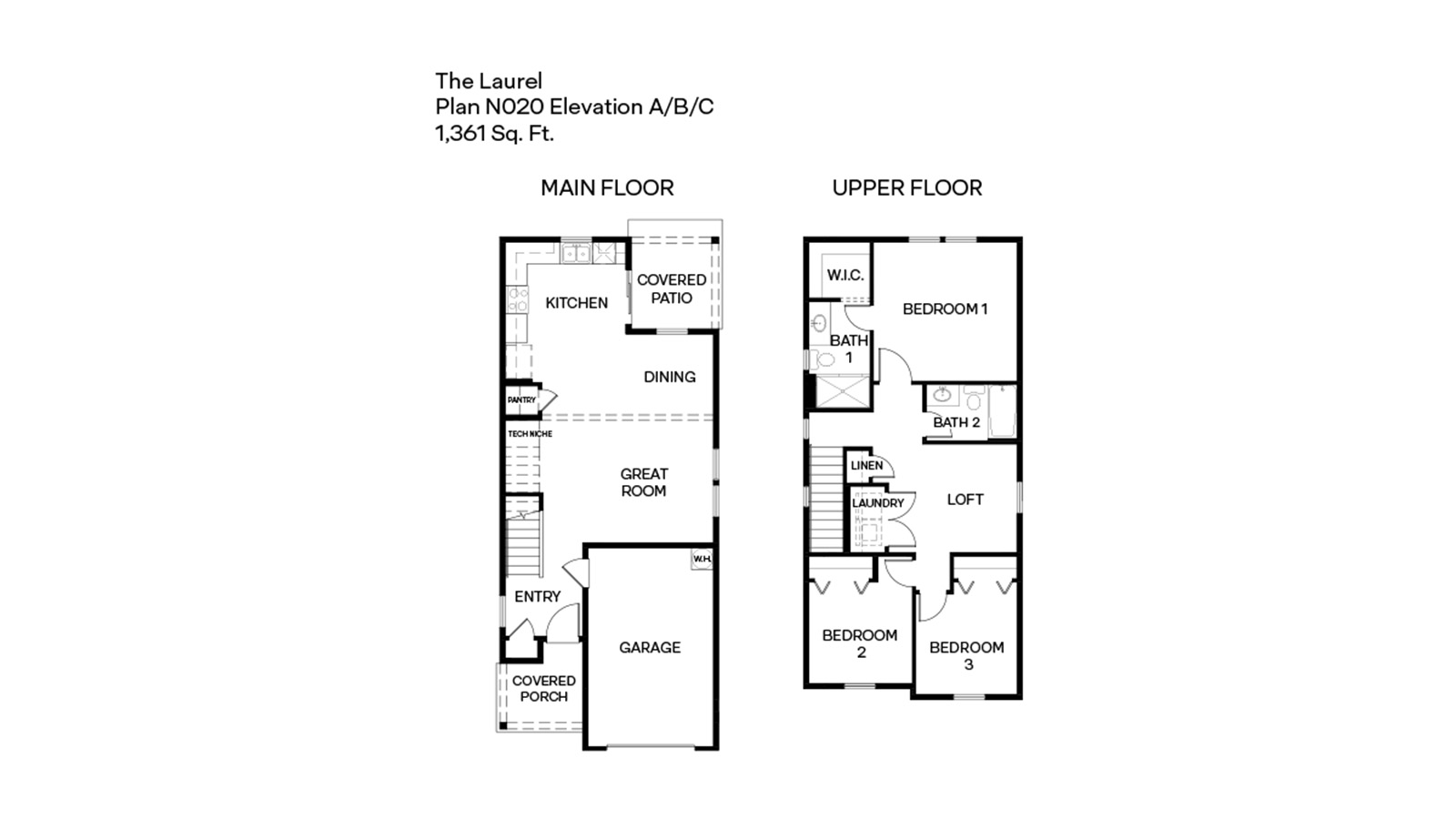 Laurel floor plan