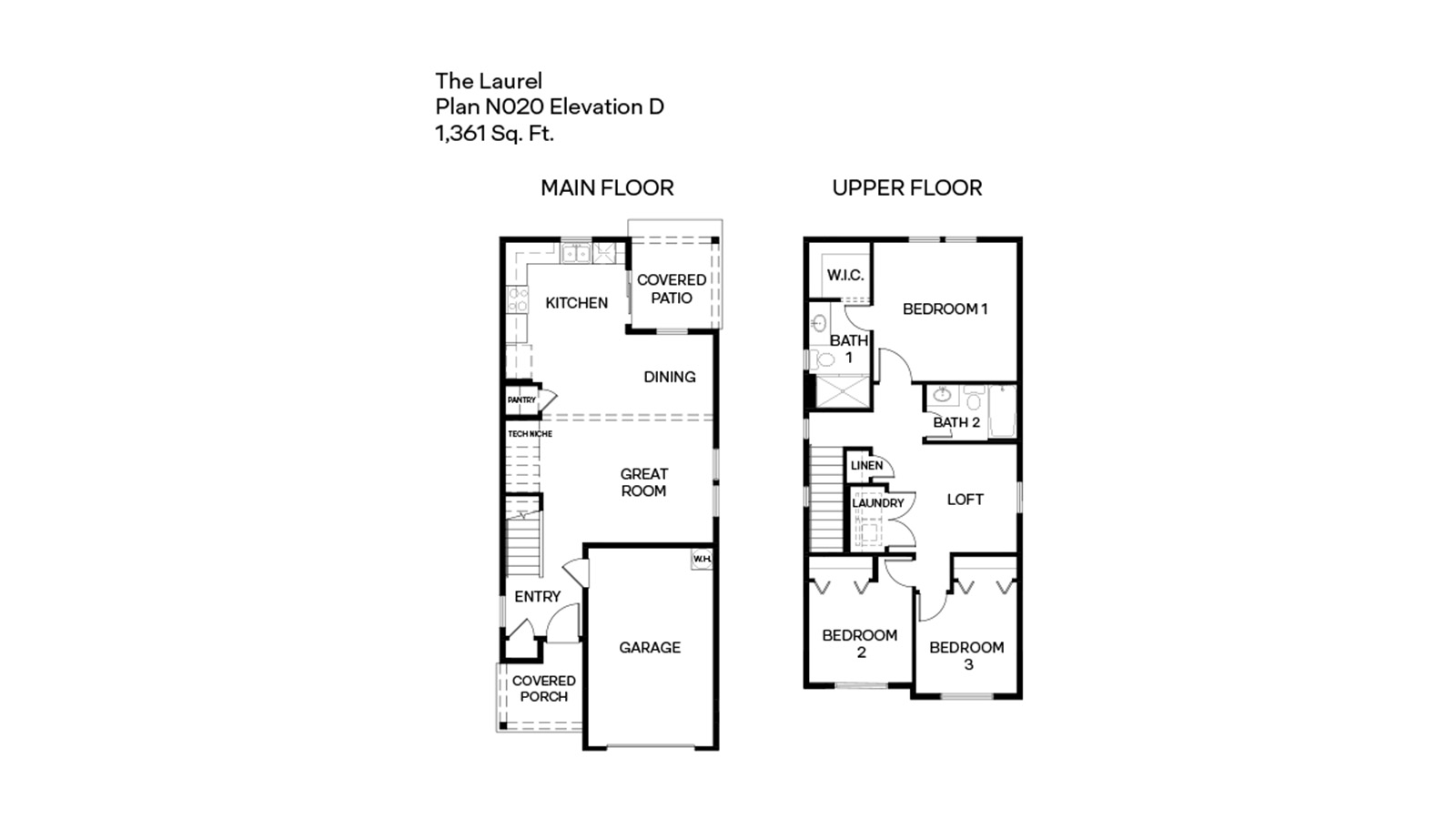 Laurel floor plan