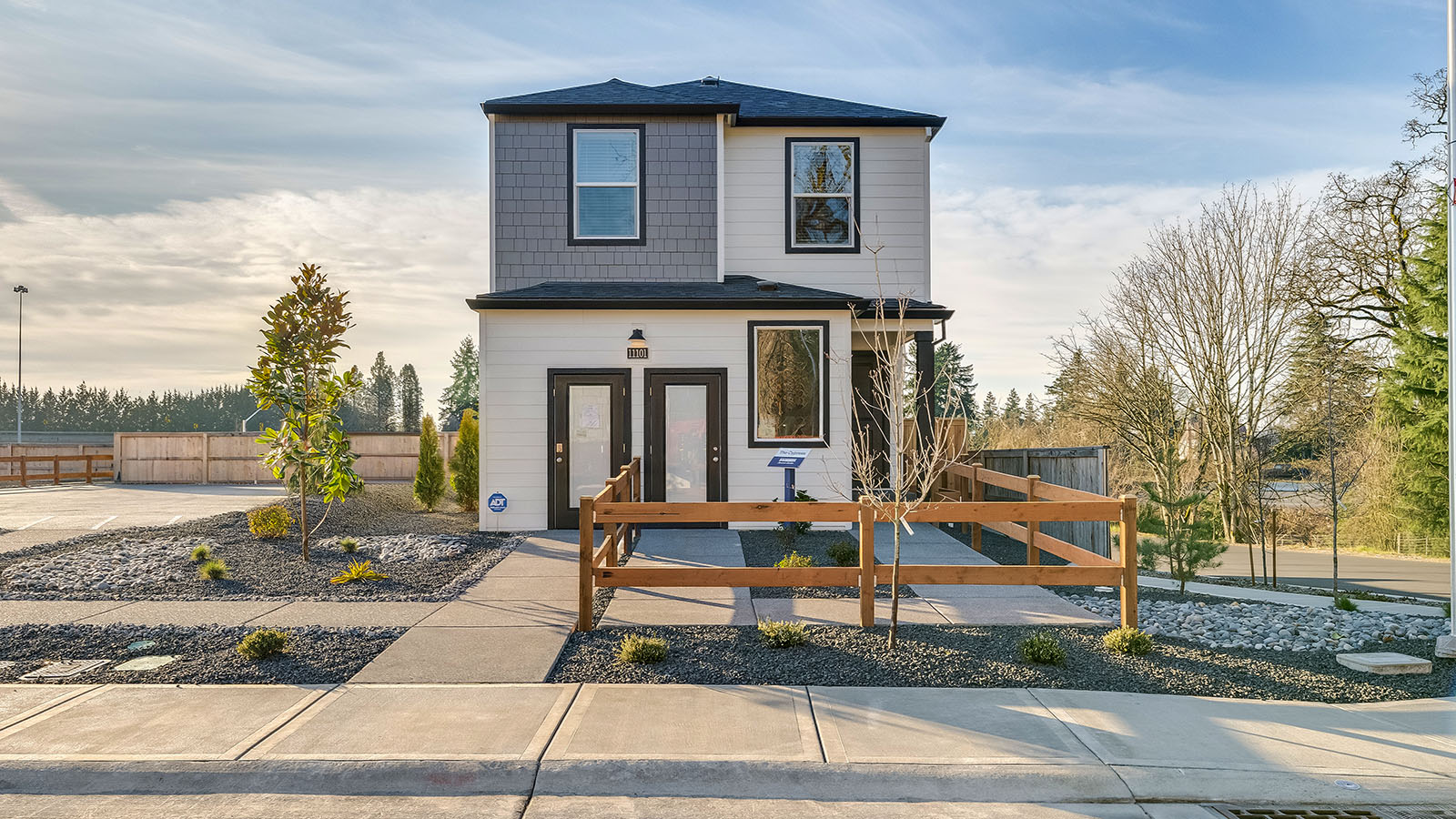 Sales office at Oakpointe Crossing in Vancouver