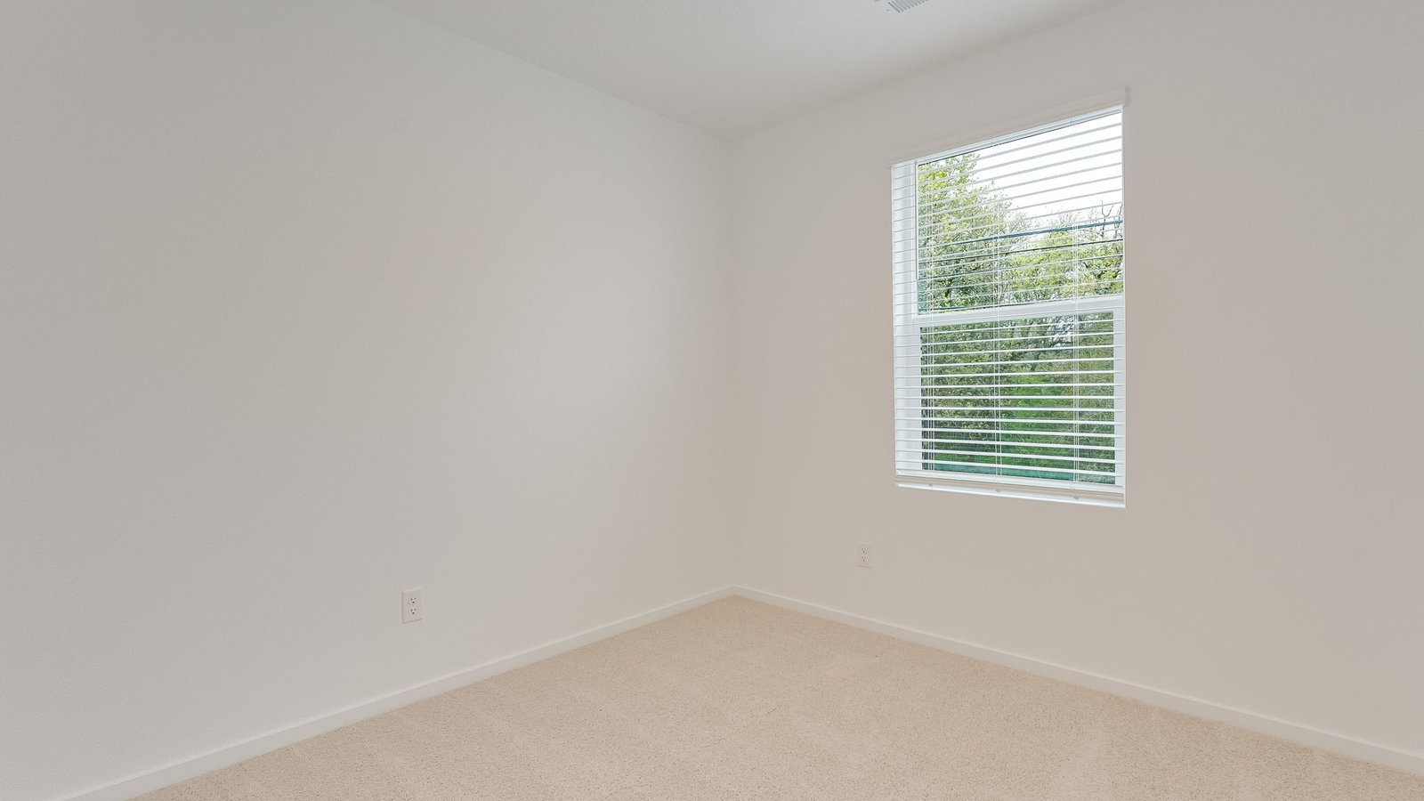Bedroom with wall-to-wall carpet and a closet