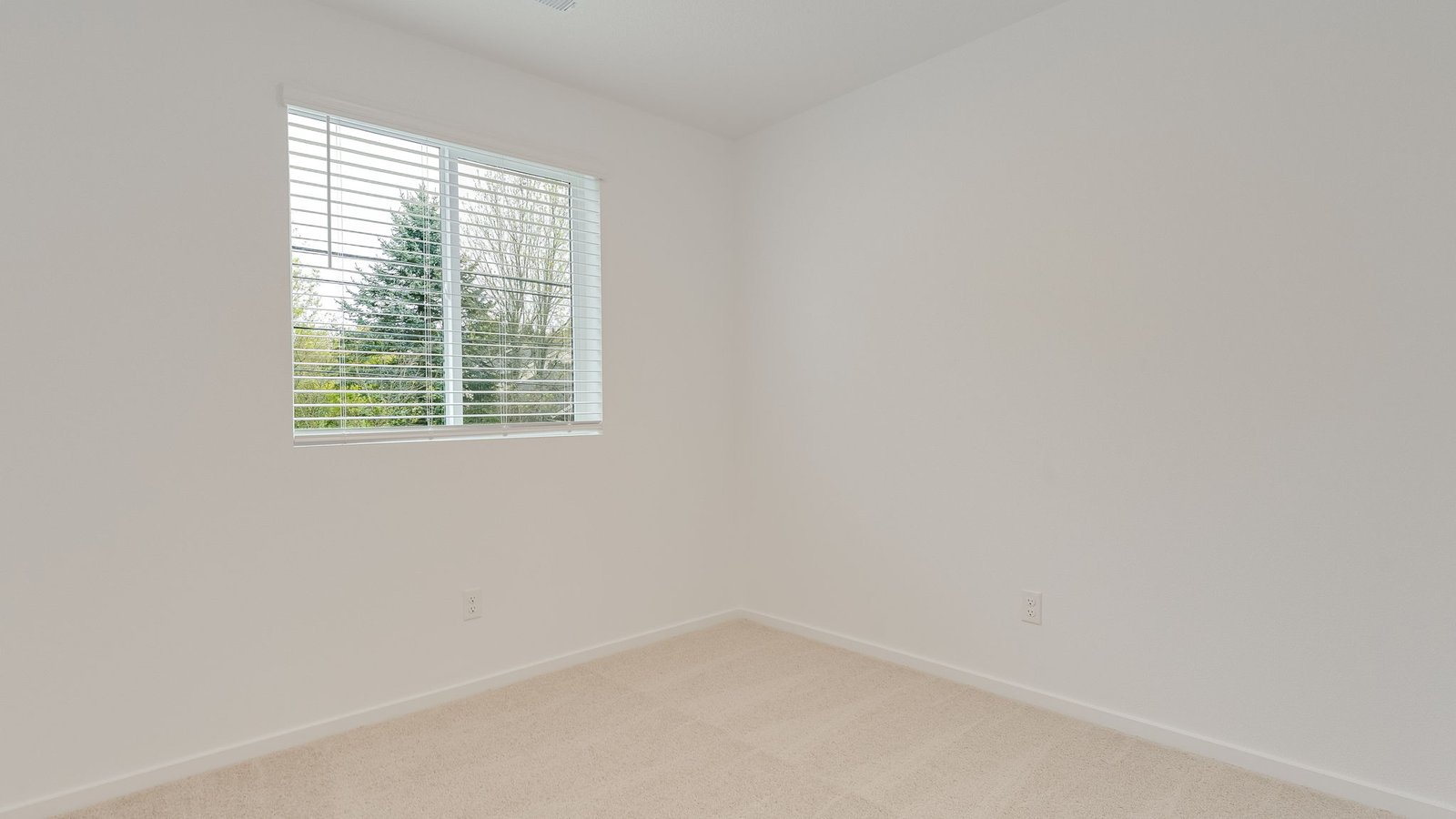 Bedroom with wall-to-wall carpet and a closet