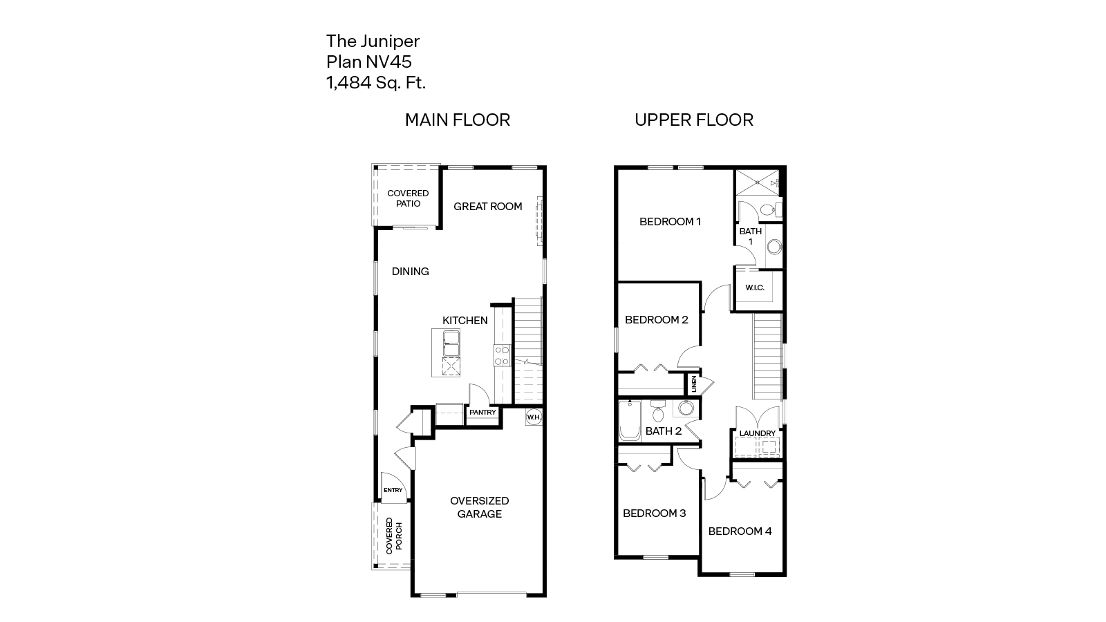 Juniper floor plan