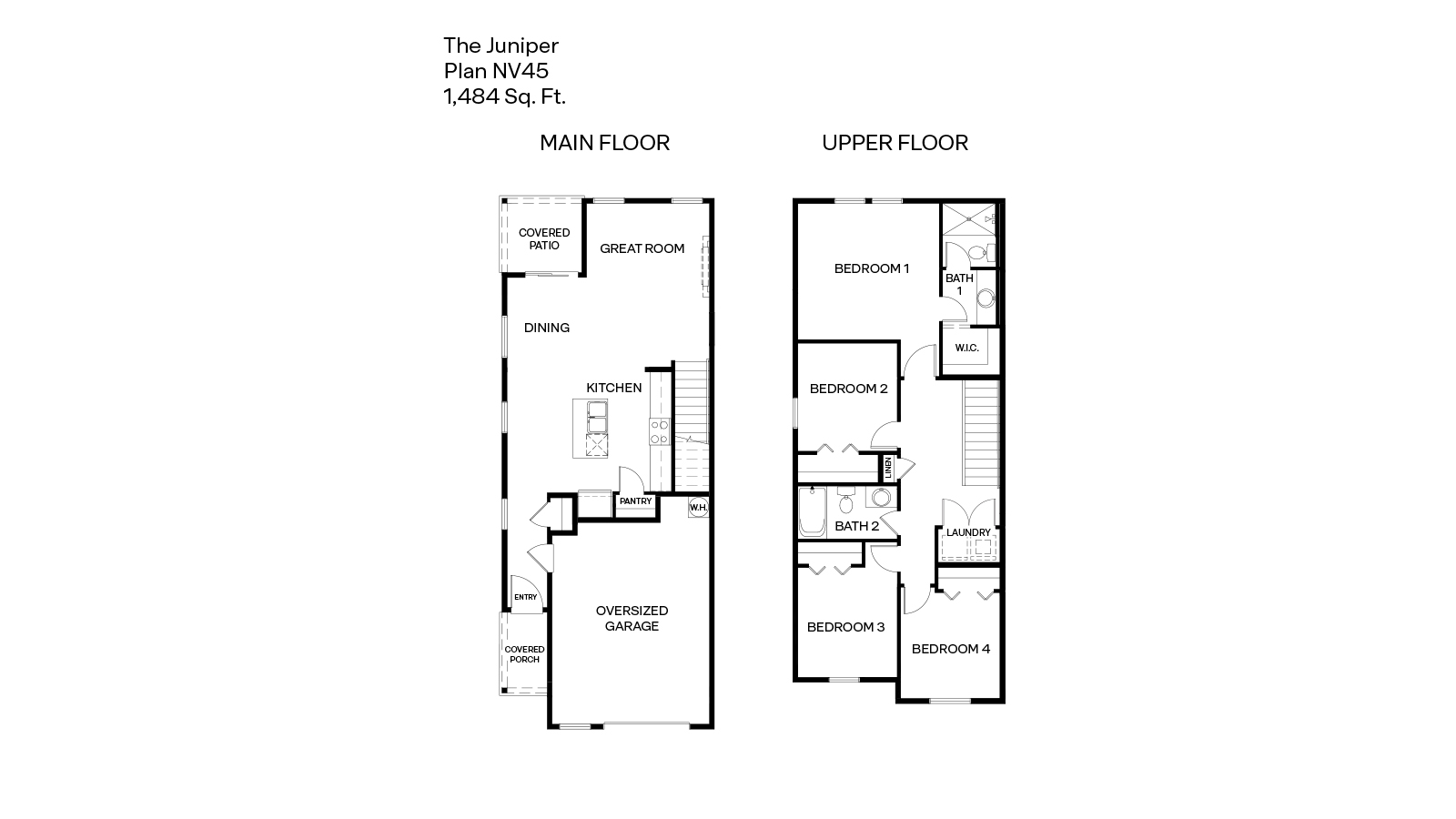 Juniper floor plan