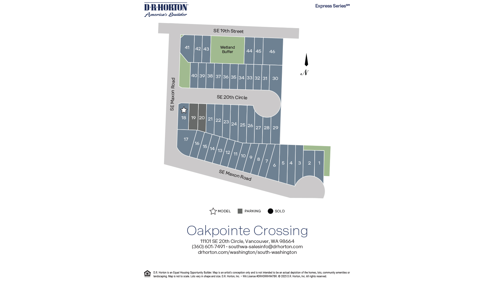 Static Lot Map