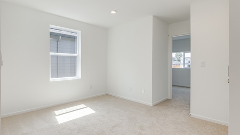 Loft area wall-to-wall carpet