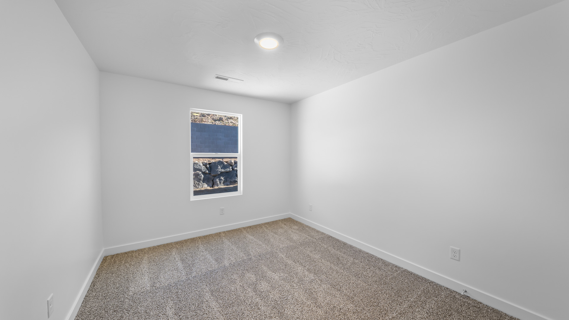 Bedroom with window.