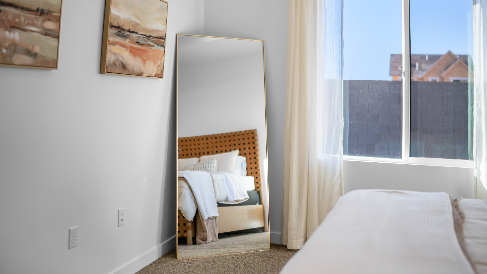 Detailed shots of home.