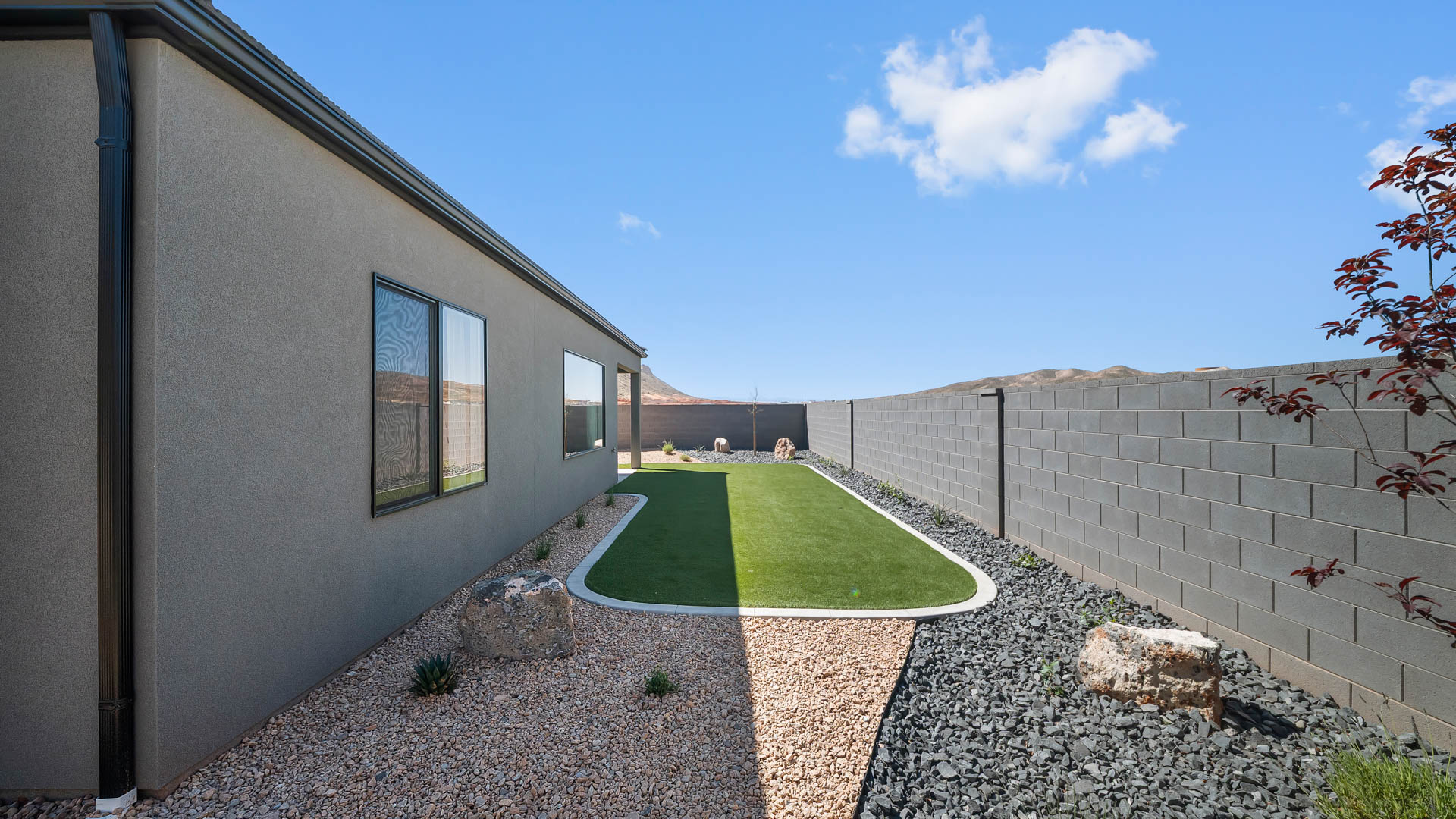 Back of home details.