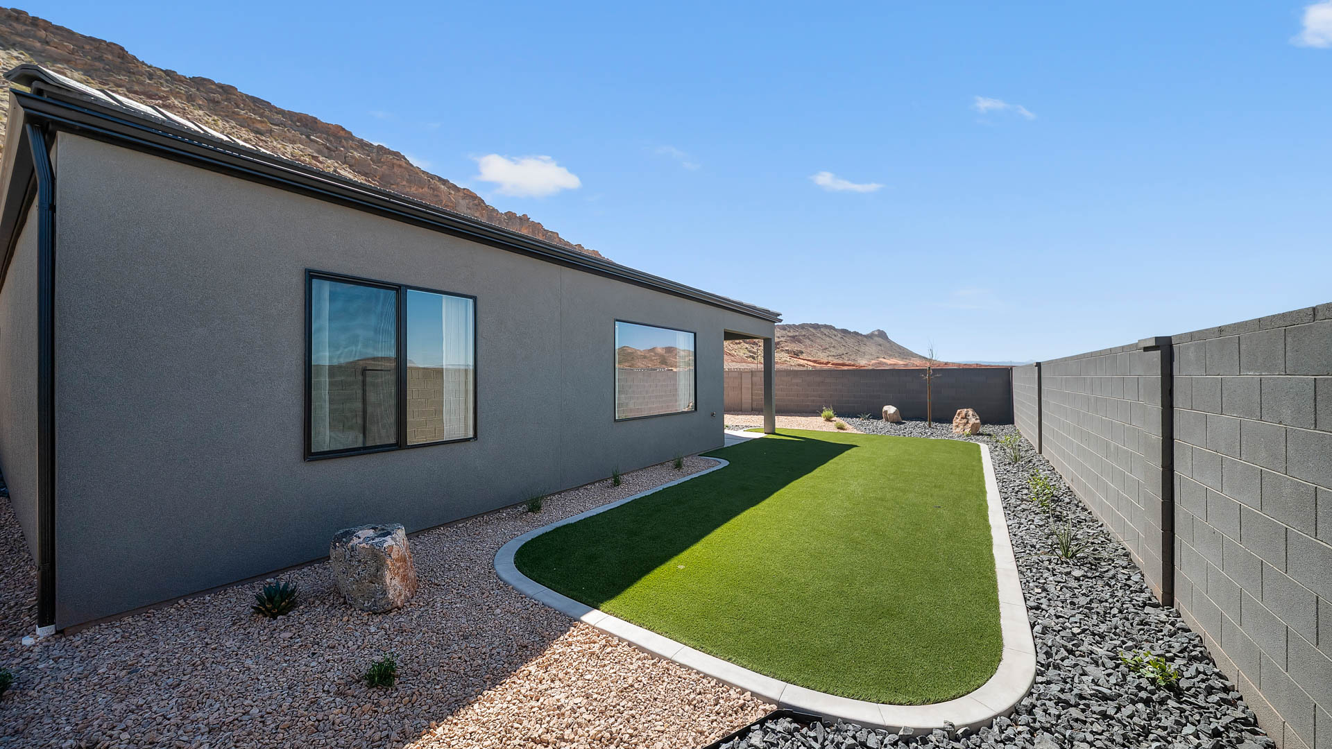 Back of home details.