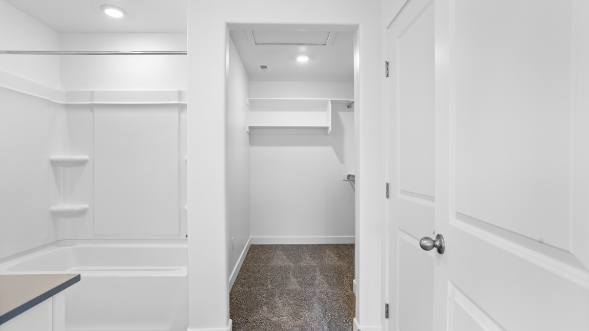 Bathroom with quartz countertops
