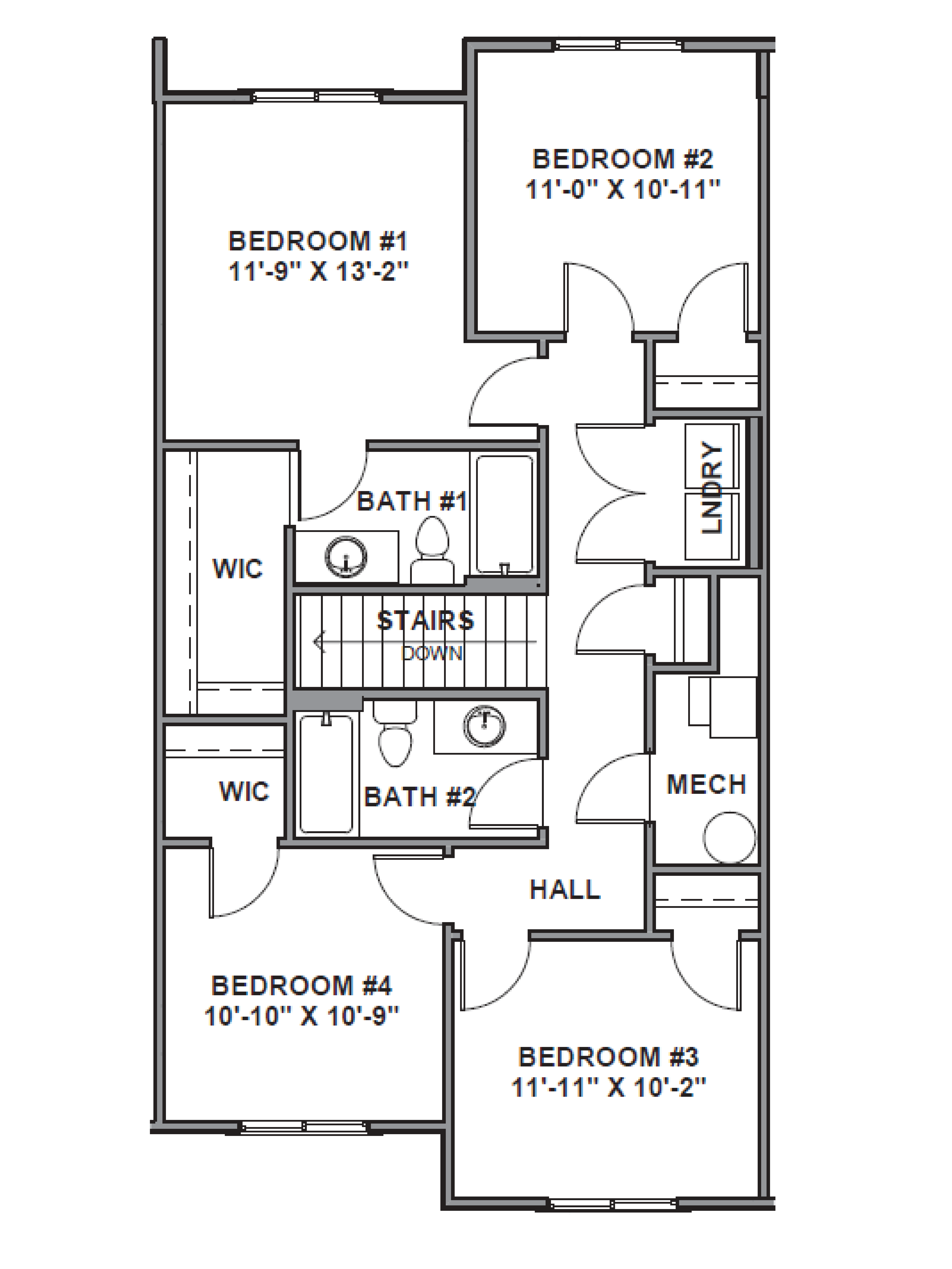 Oakridge second floor