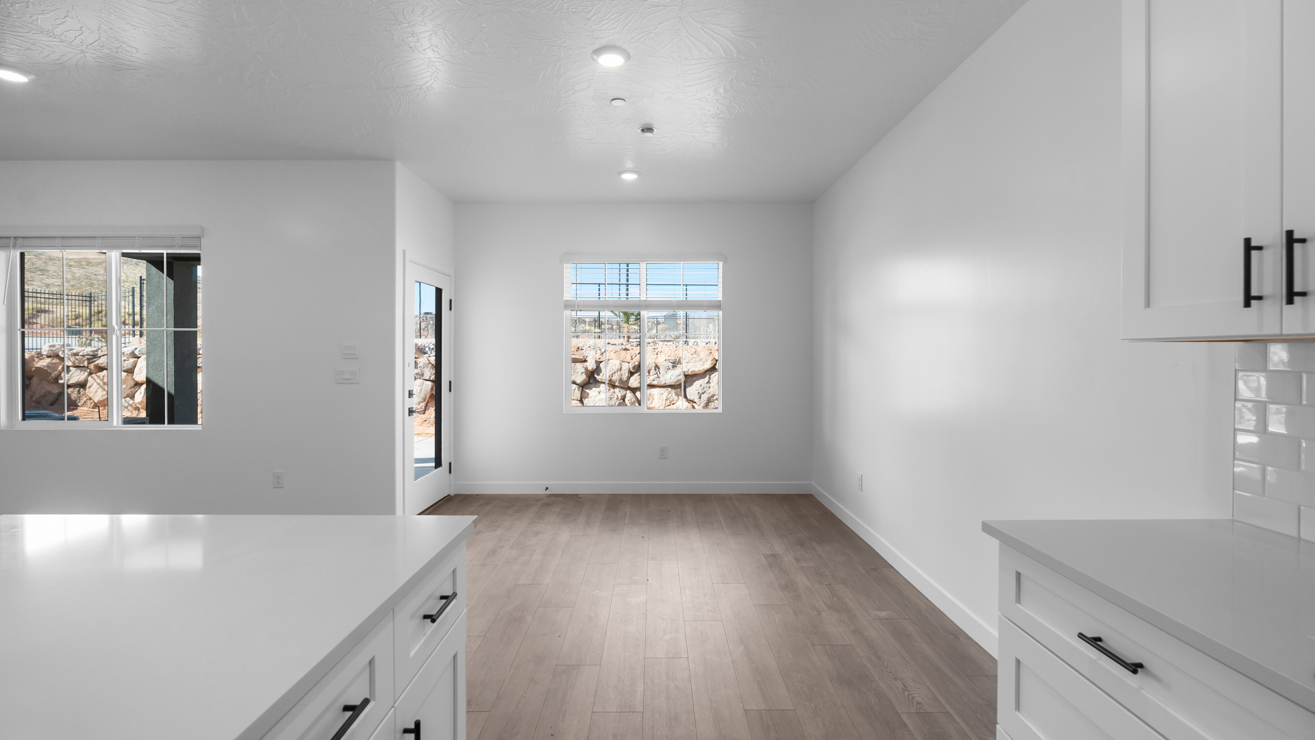 Dining space from kitchen area.
