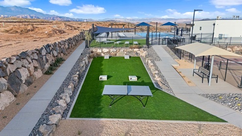 skyline is featuring amazing amenities for the community including a pool and pickleball courts.