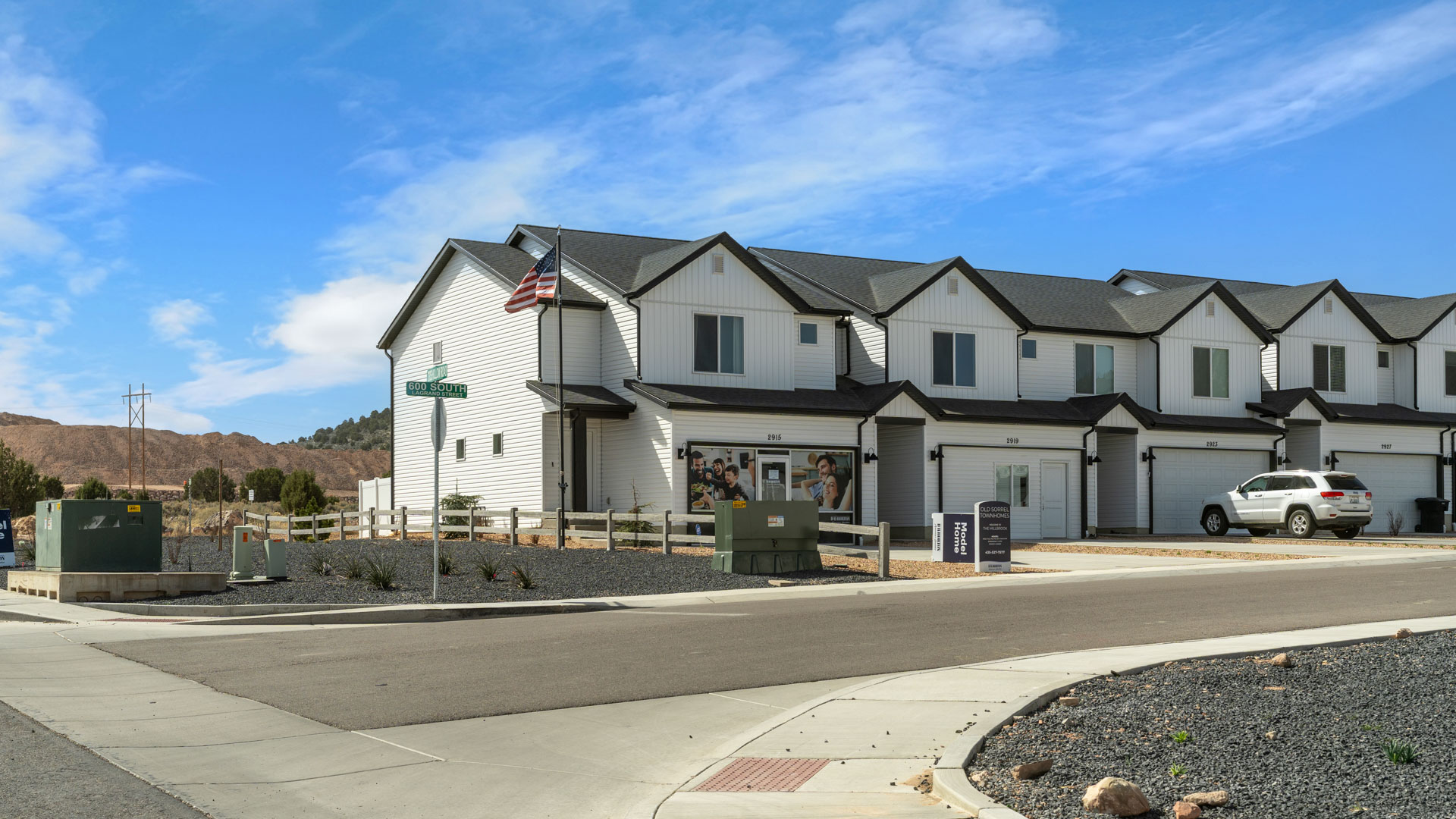 Old Sorrel Townhomes exteriors March.