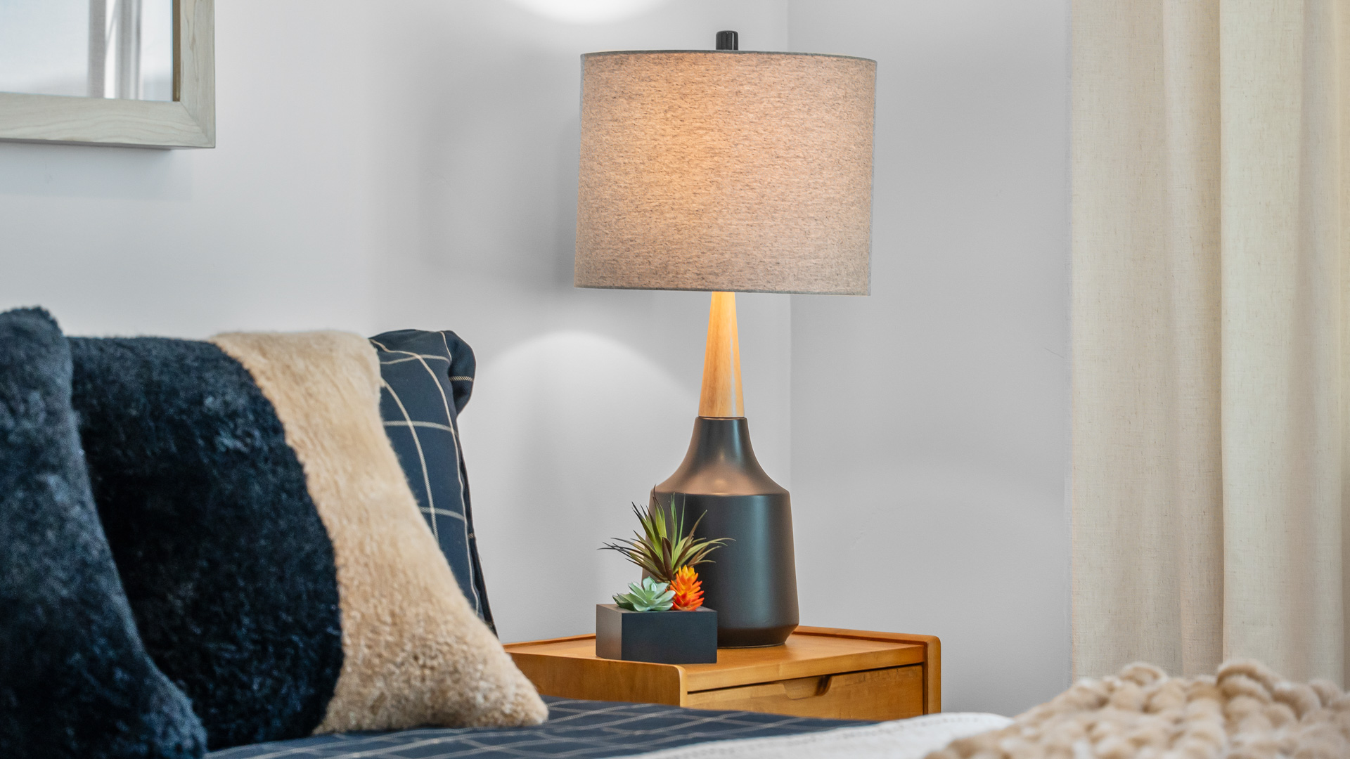 Detailed looks around the home.