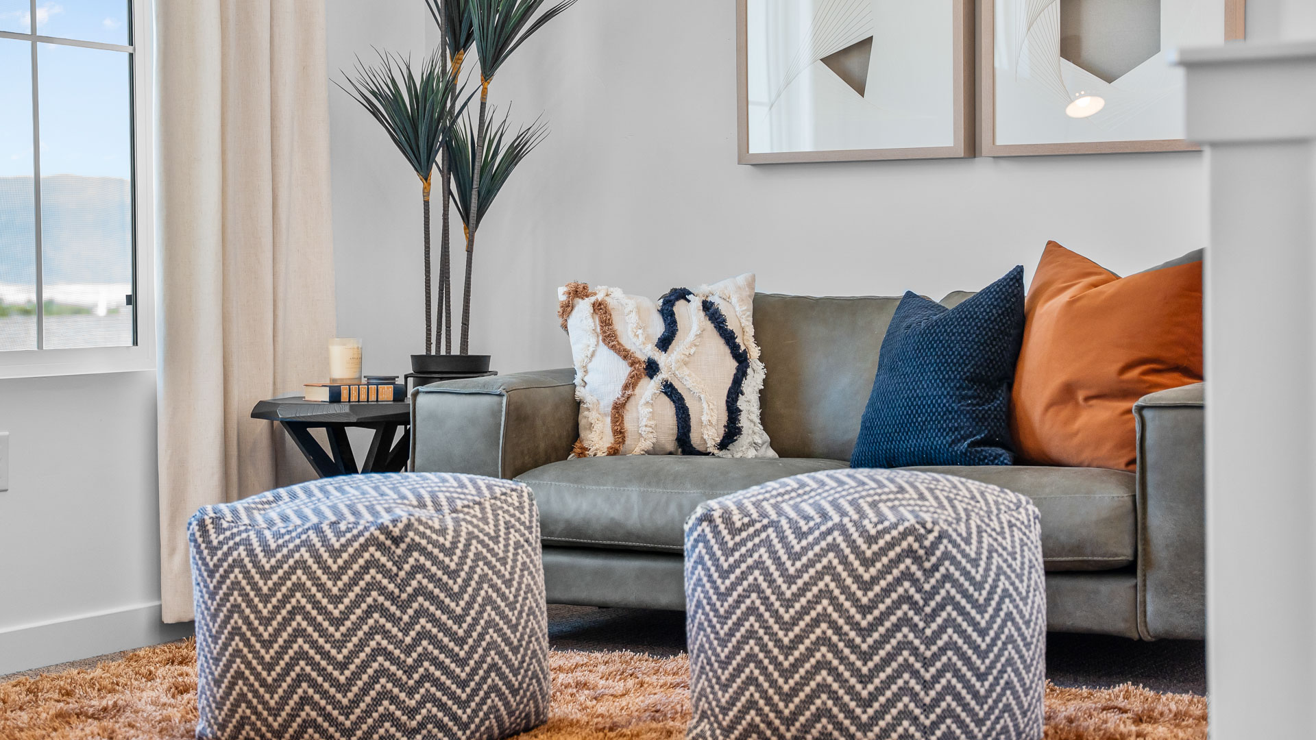 Detailed looks around the home.