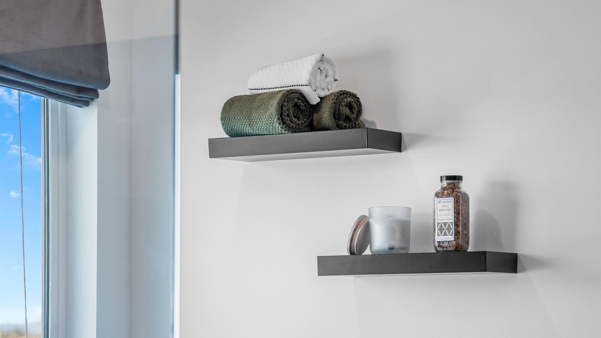 Detailed looks around the home.