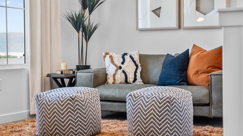 Detailed looks around the home.