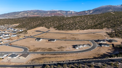 Old Sorrel Ranch community aerials in Cedar City, Utah.
