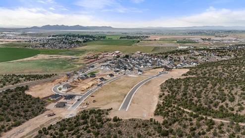 Old Sorrel Ranch community aerials in Cedar City, Utah.