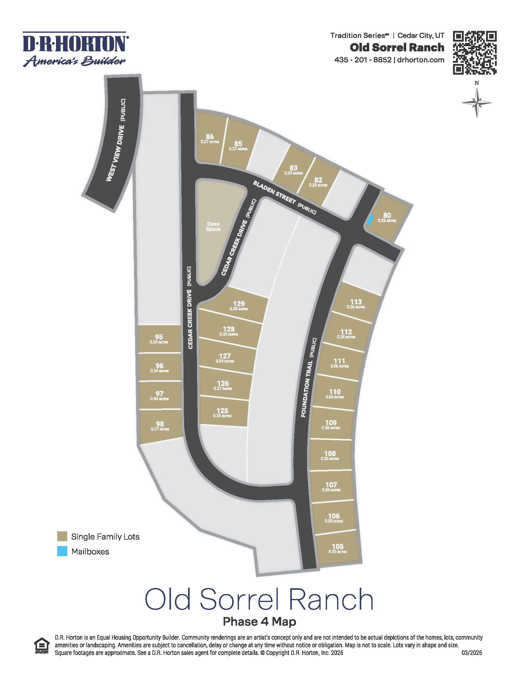Static Lot Map