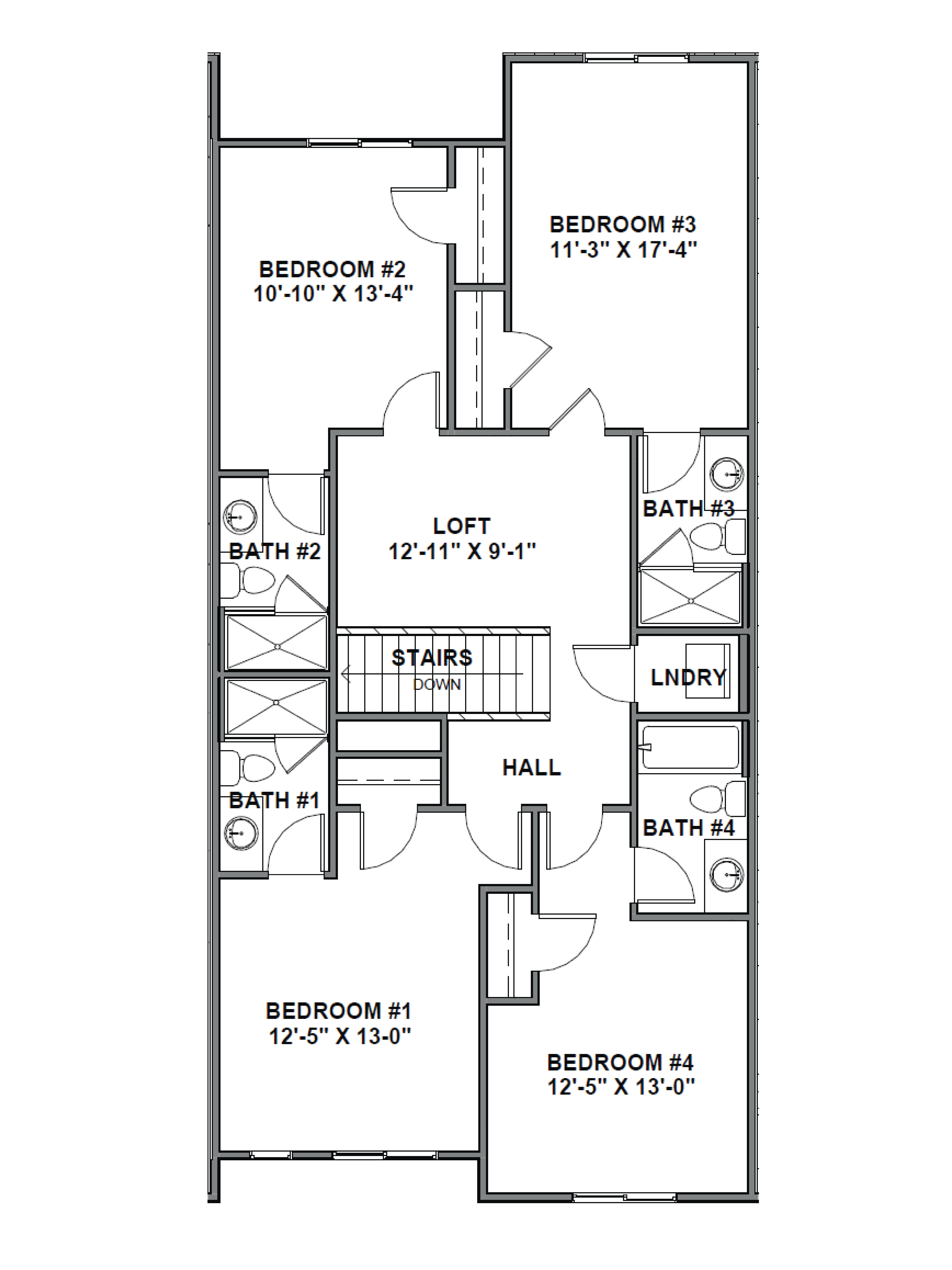 Crescent second floor