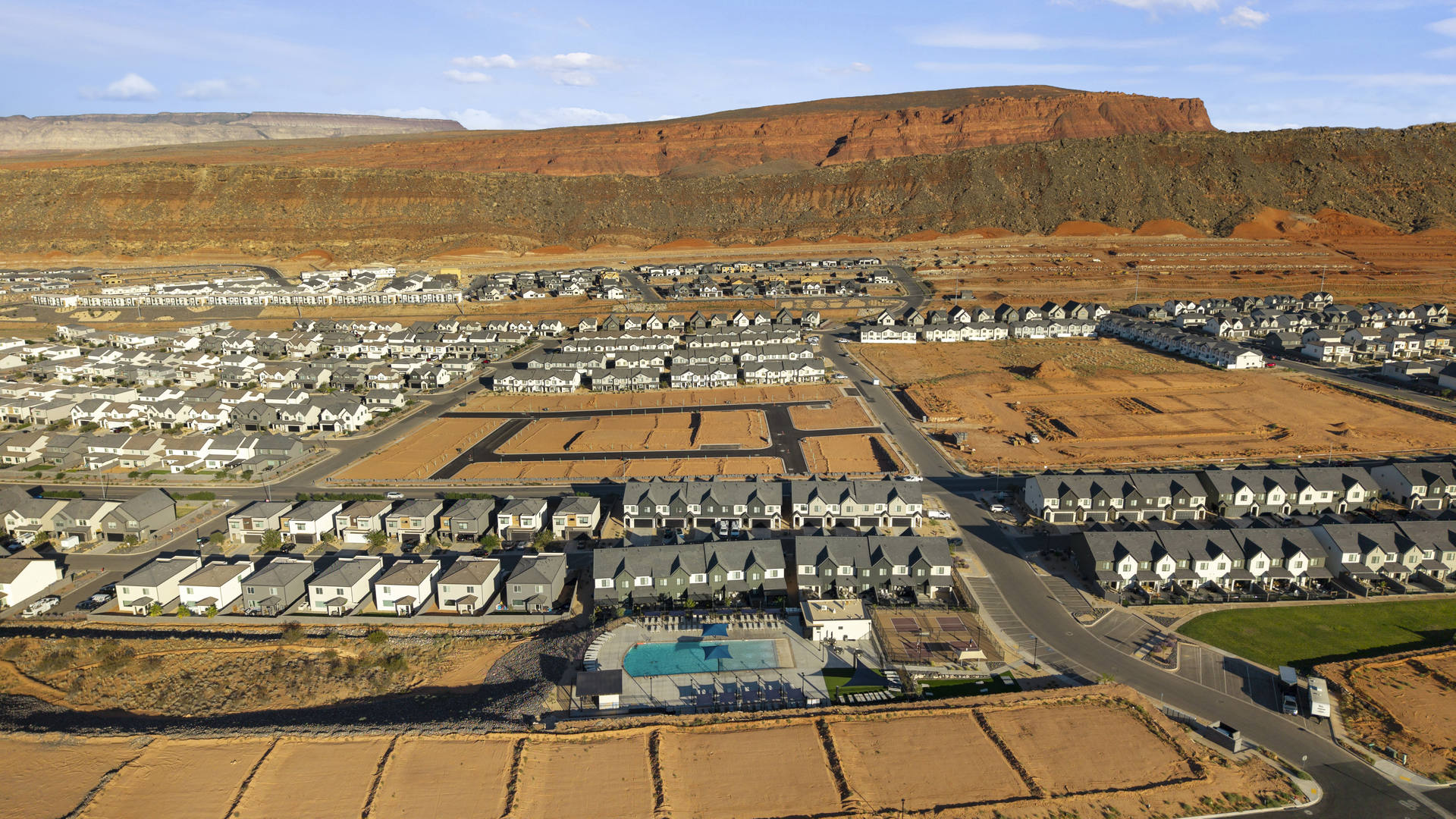 Long Valley Skyline Community Aerial Photos.