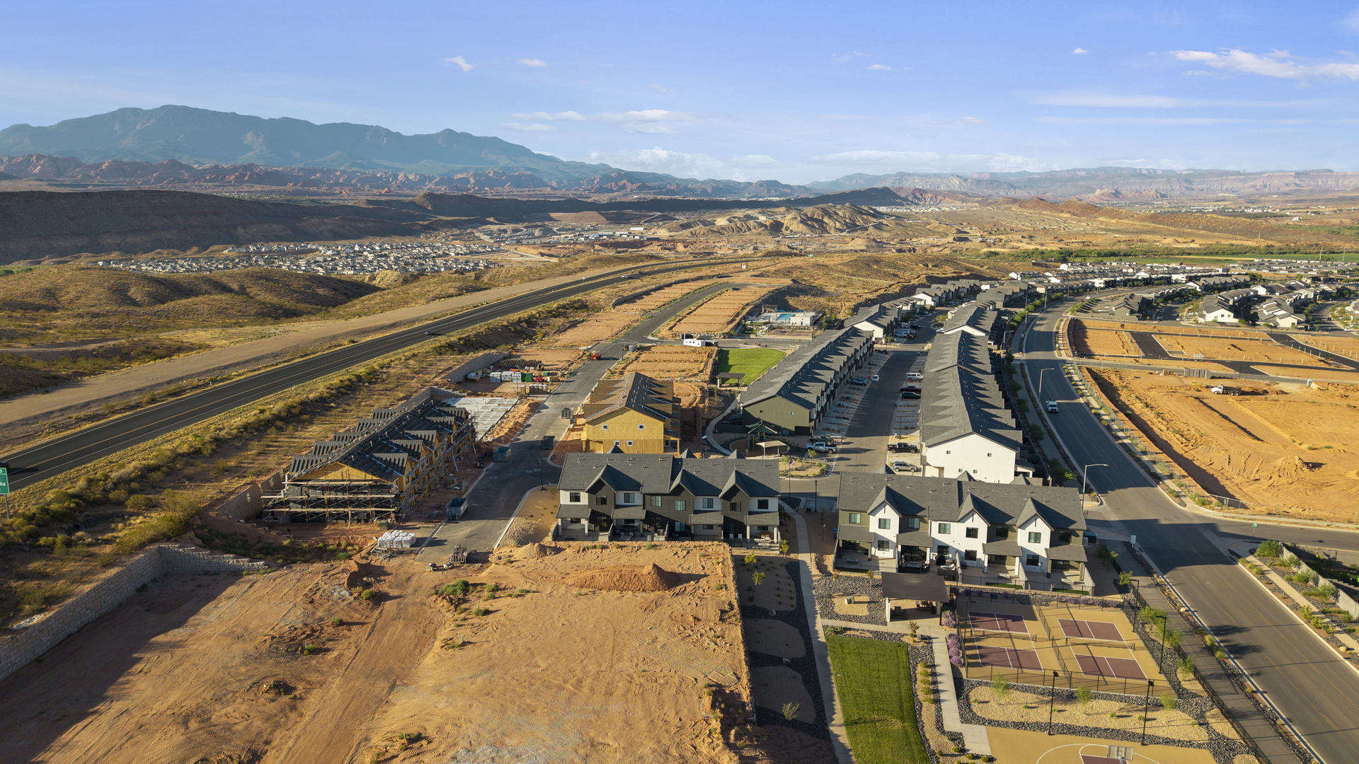 Long Valley Skyline Community Aerial Photos.