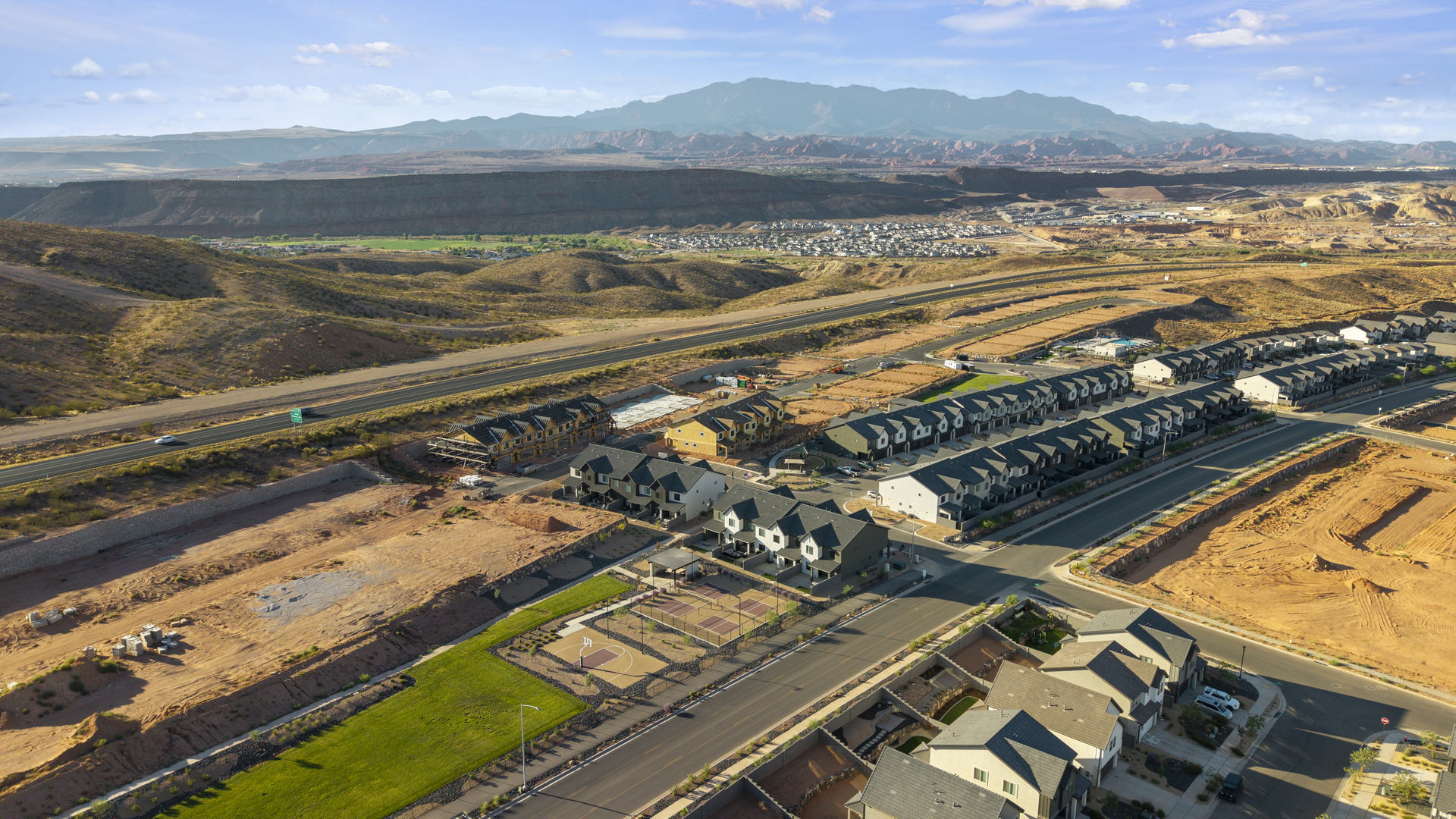 Long Valley Skyline Community Aerial Photos.