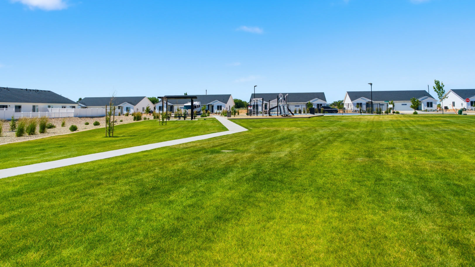Lawn area park in Pointe West.
