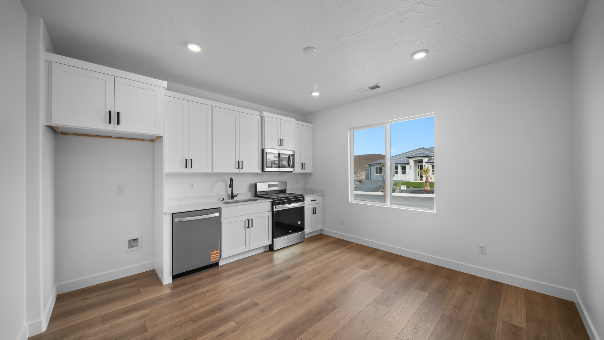 Living space of casita.