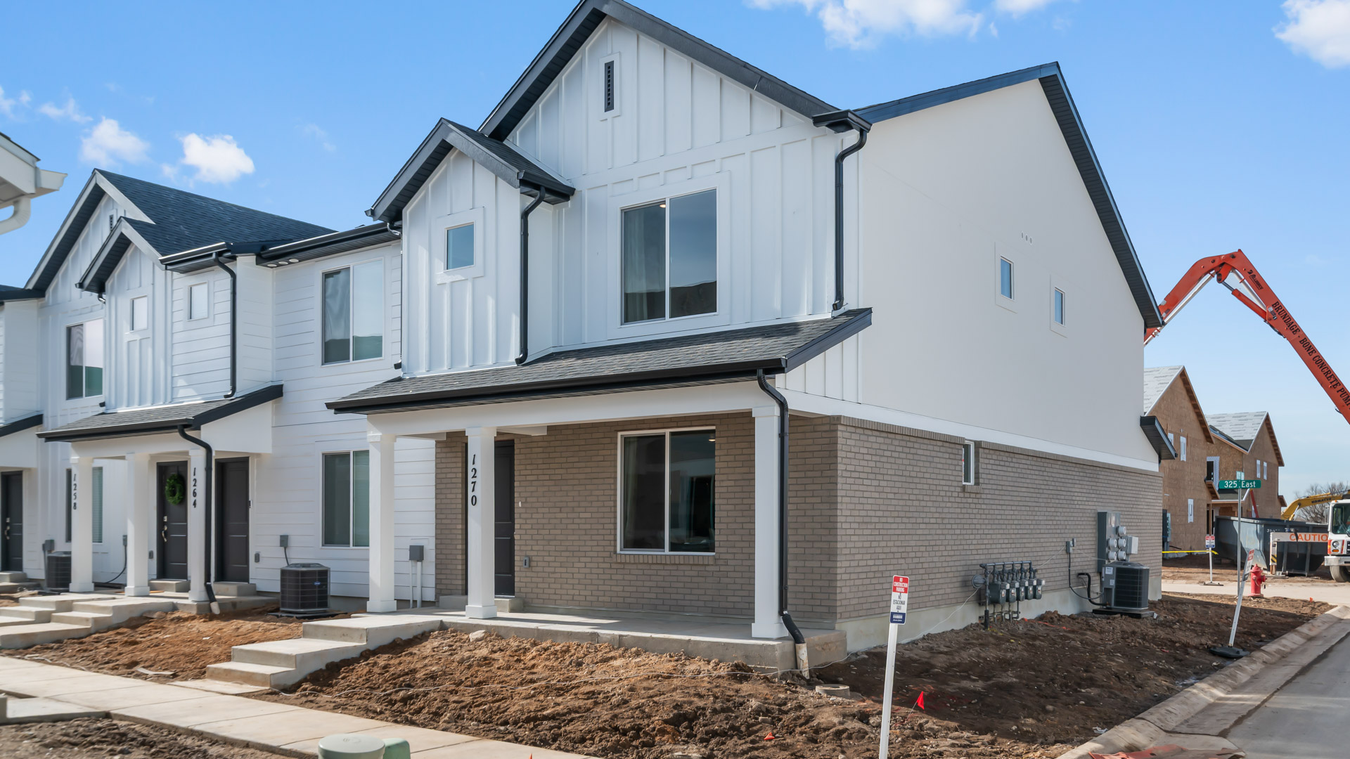 Dalton farmhouse exterior in Harrisville Utah.