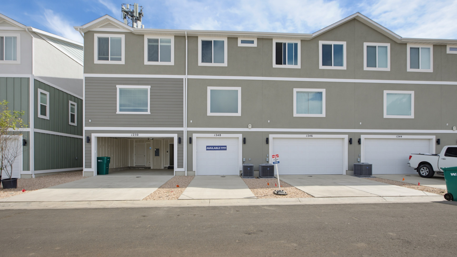 new townhomes for sale in Harrisville, Utah.