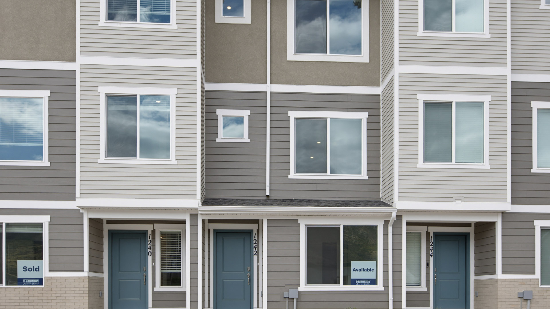 new townhomes for sale in Harrisville, Utah.
