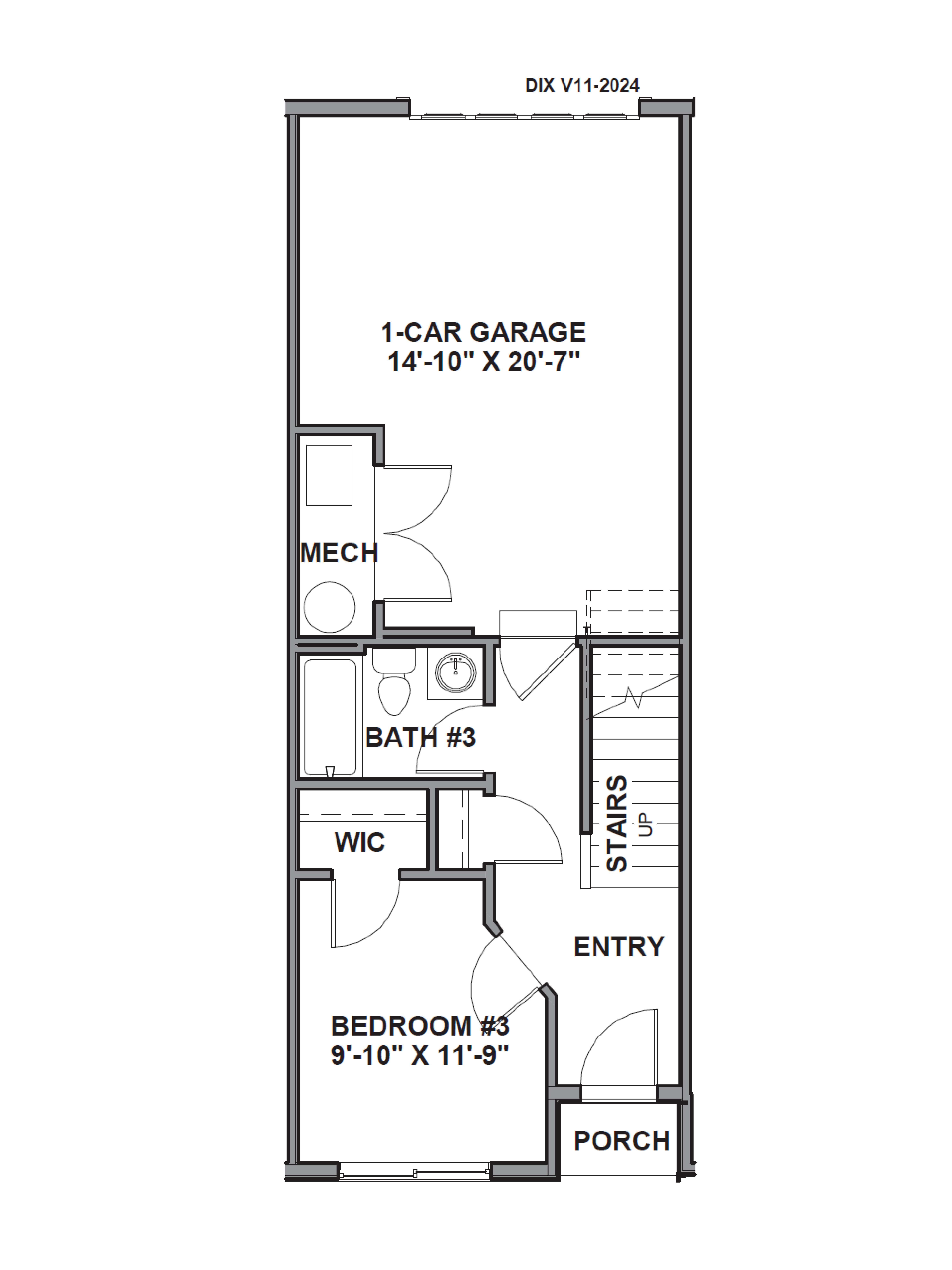 first floor of the emery floorplan in harrisville, utah