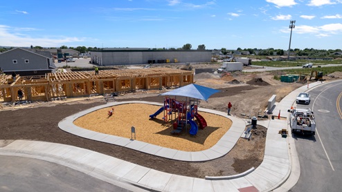 Dixon Creek playground amenity.