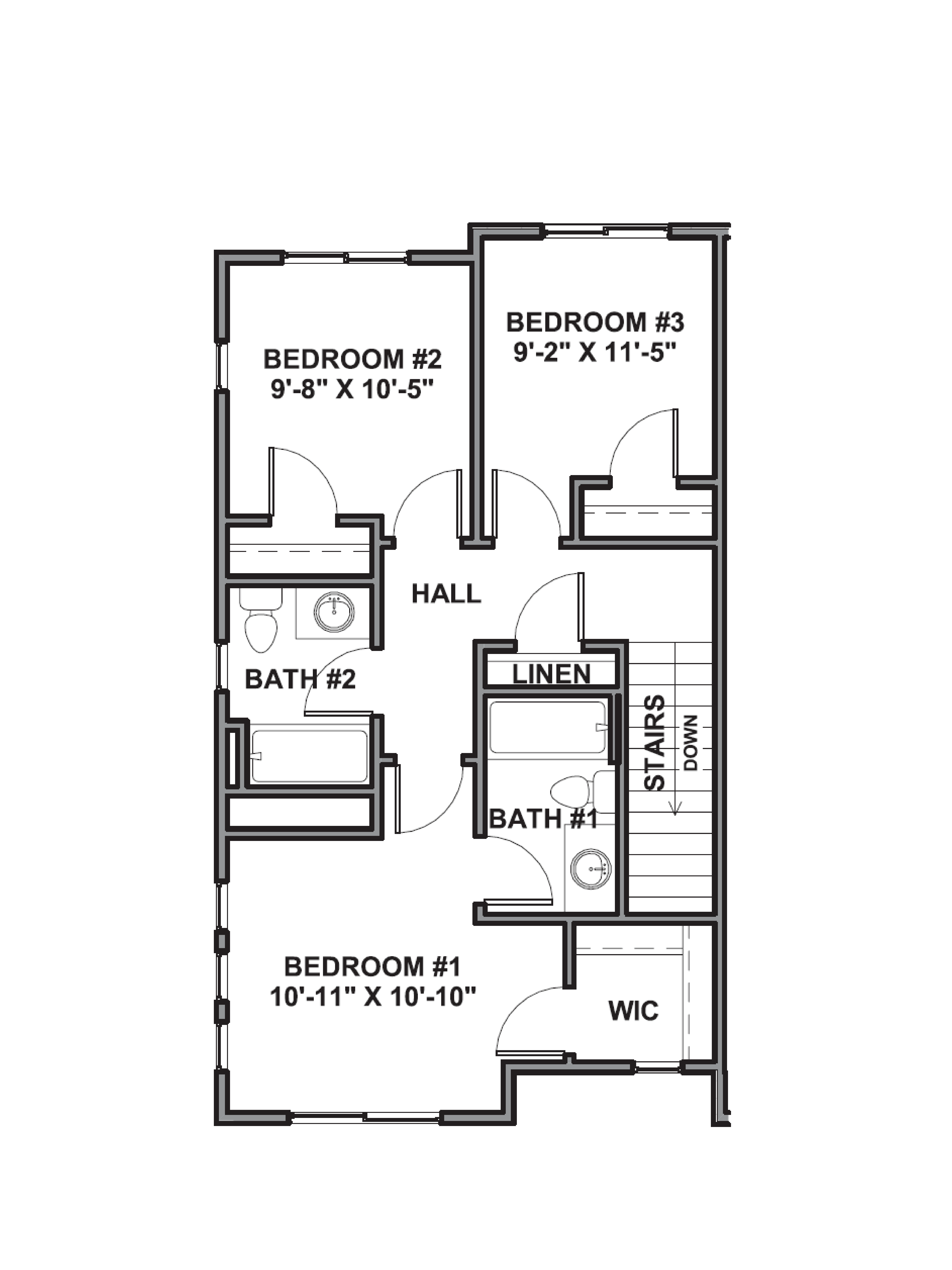 third of the cove end plan in midtown village located in ogden, utah