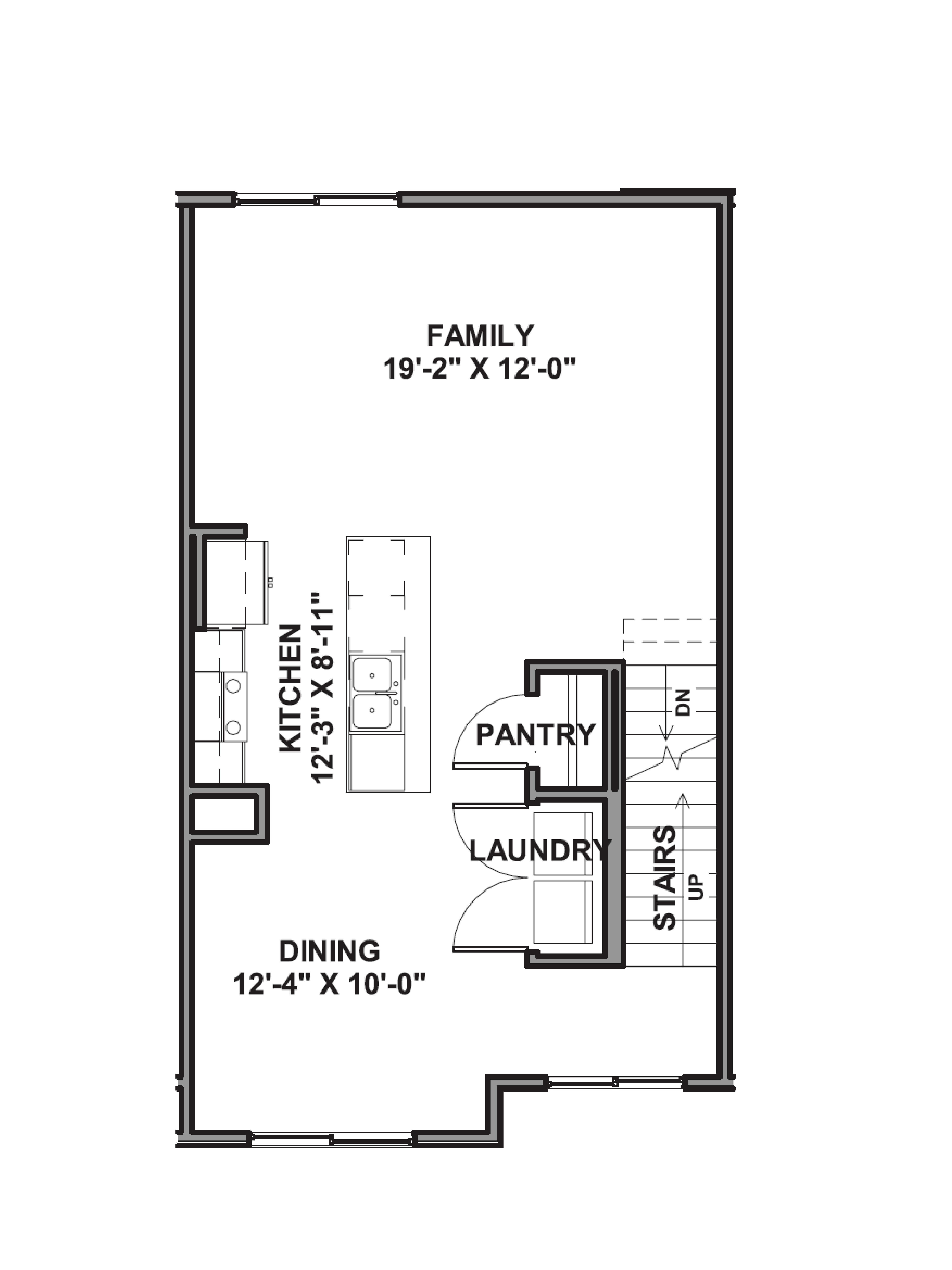 second floor of the cove mid plan in midtown village located in ogden, utah