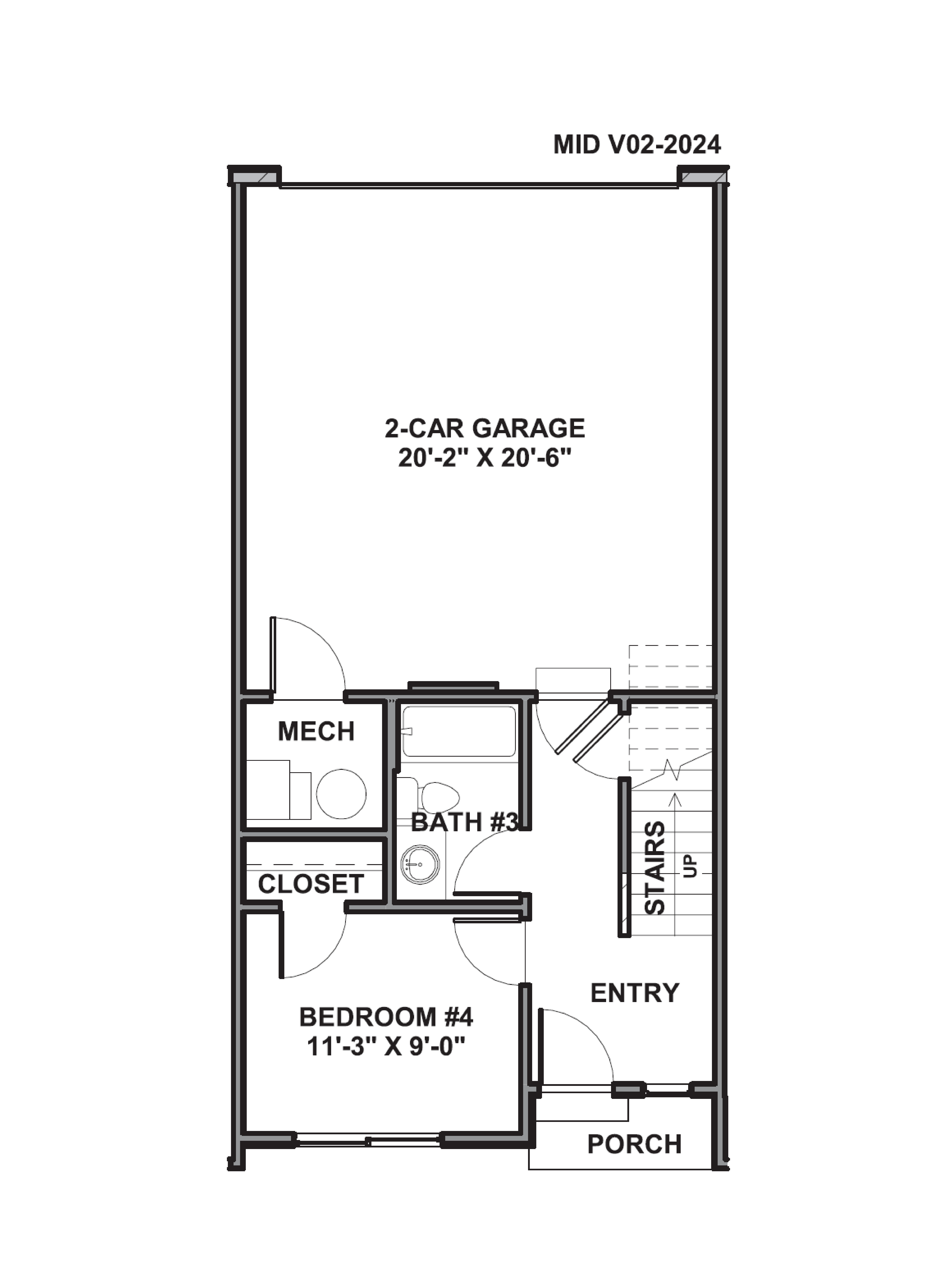 first floor of the haven mid plan located in ogden, utah