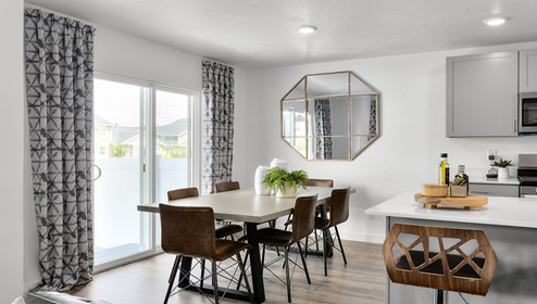 New homes for sale in Ogden Utah in the Midtown Village community