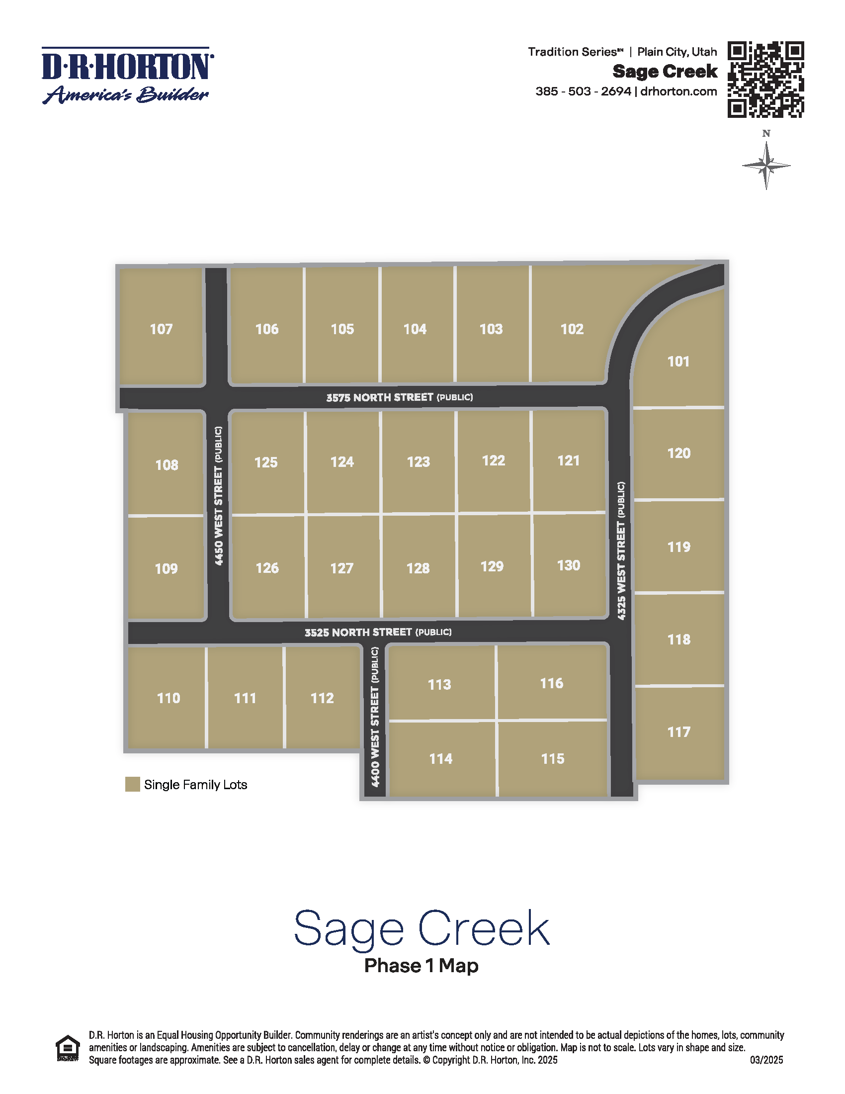 Static Lot Map