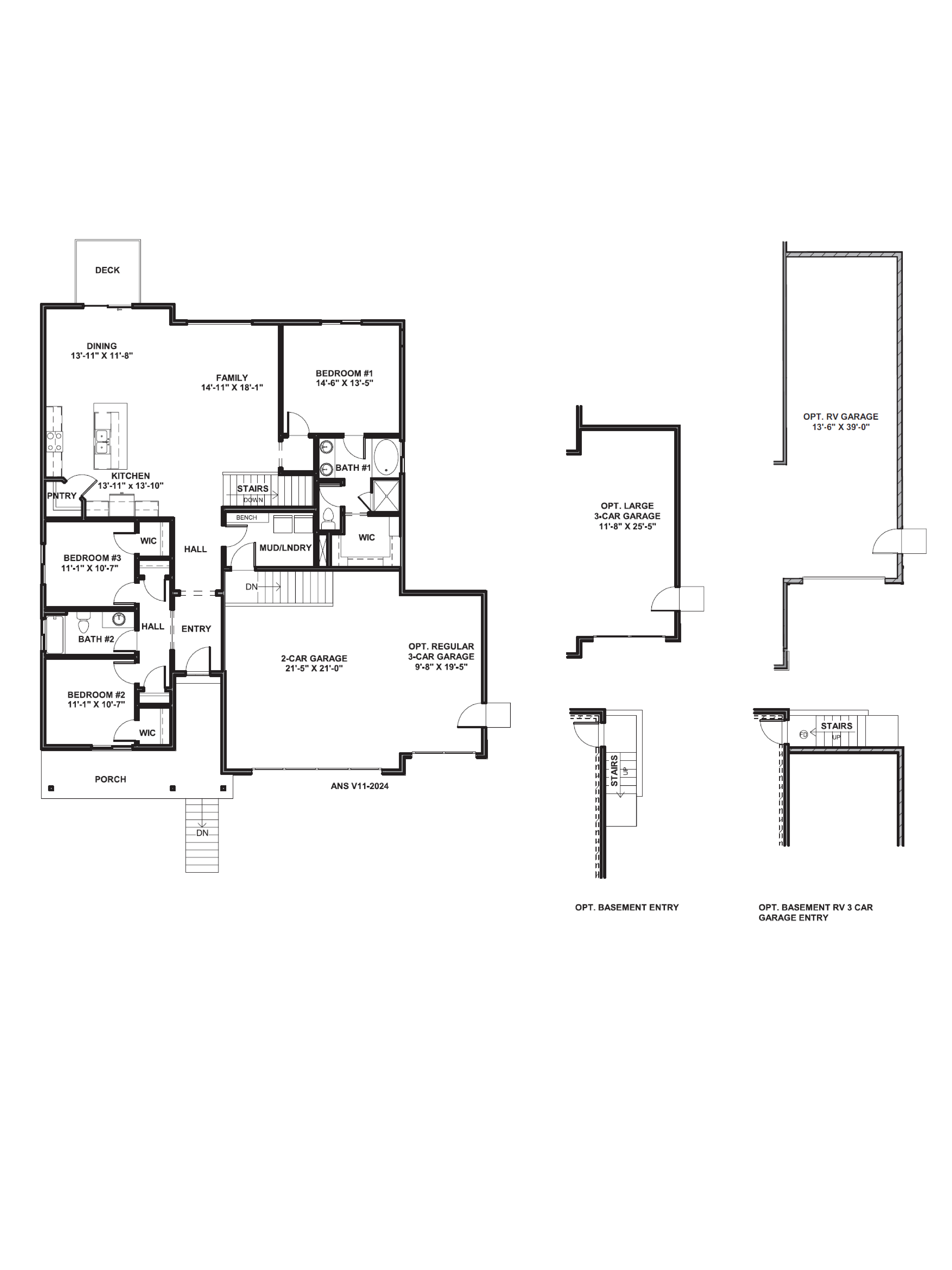 first floor of the monroe plan in ogden, Utah
