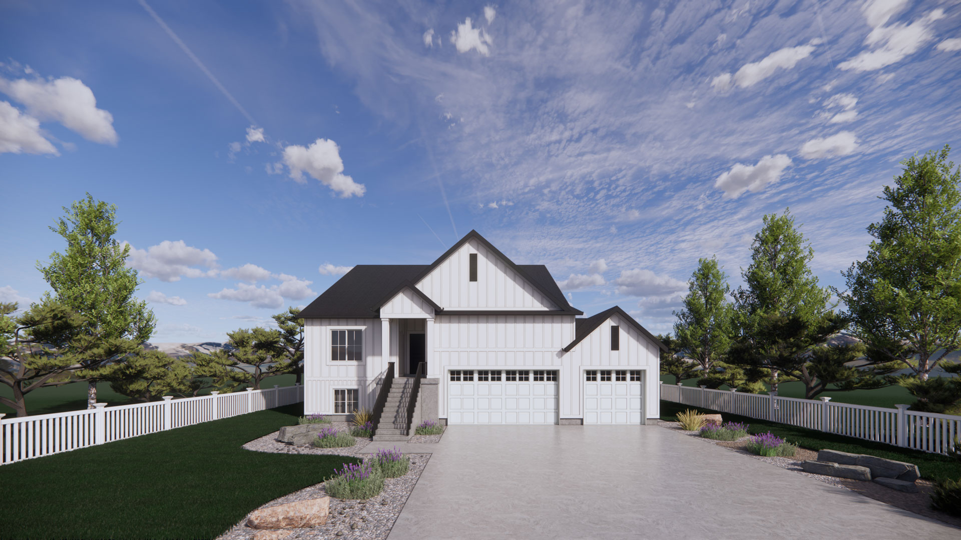 farmhouse elevation