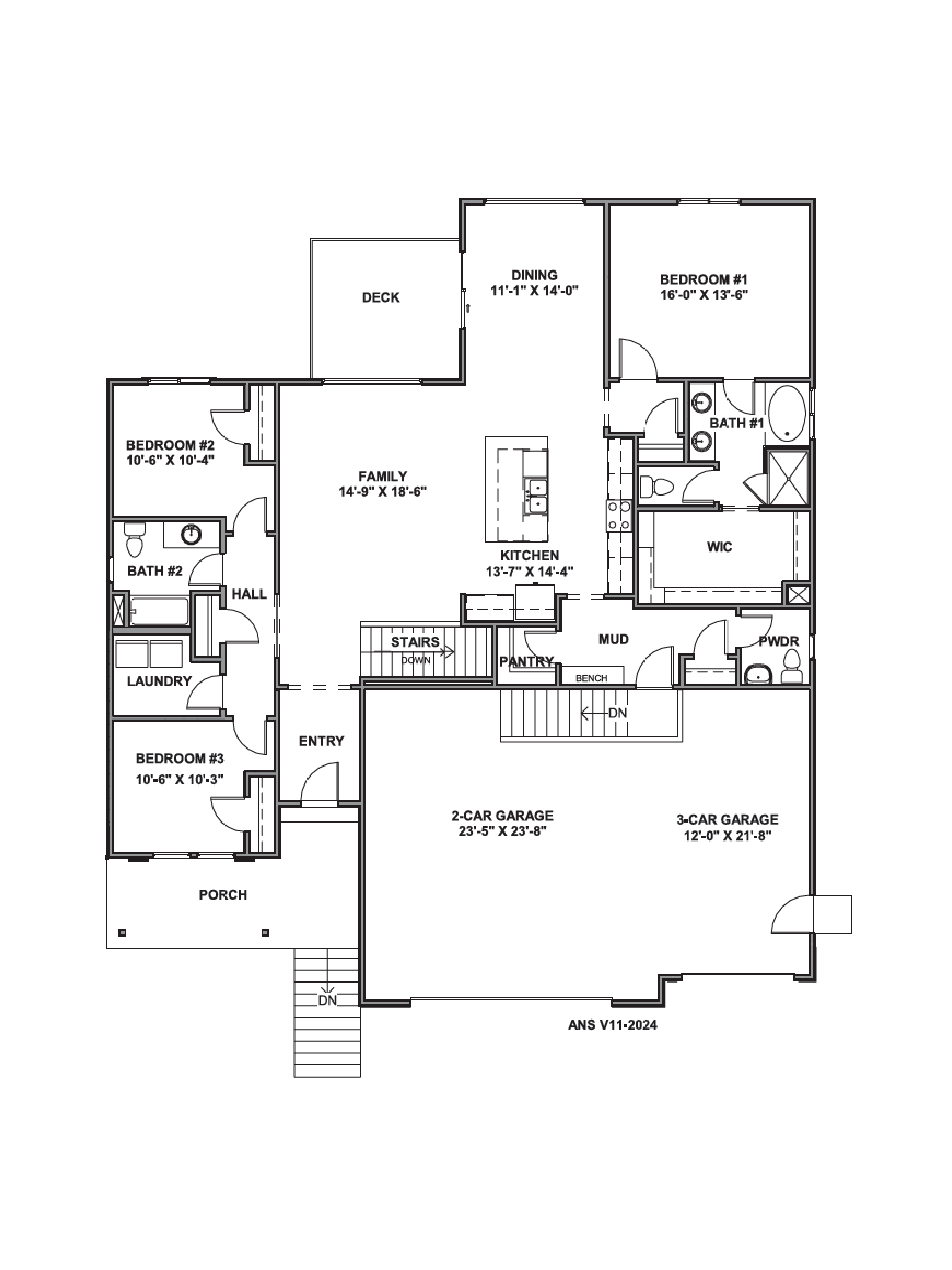 main floor of the livingston plan in ogden, utah