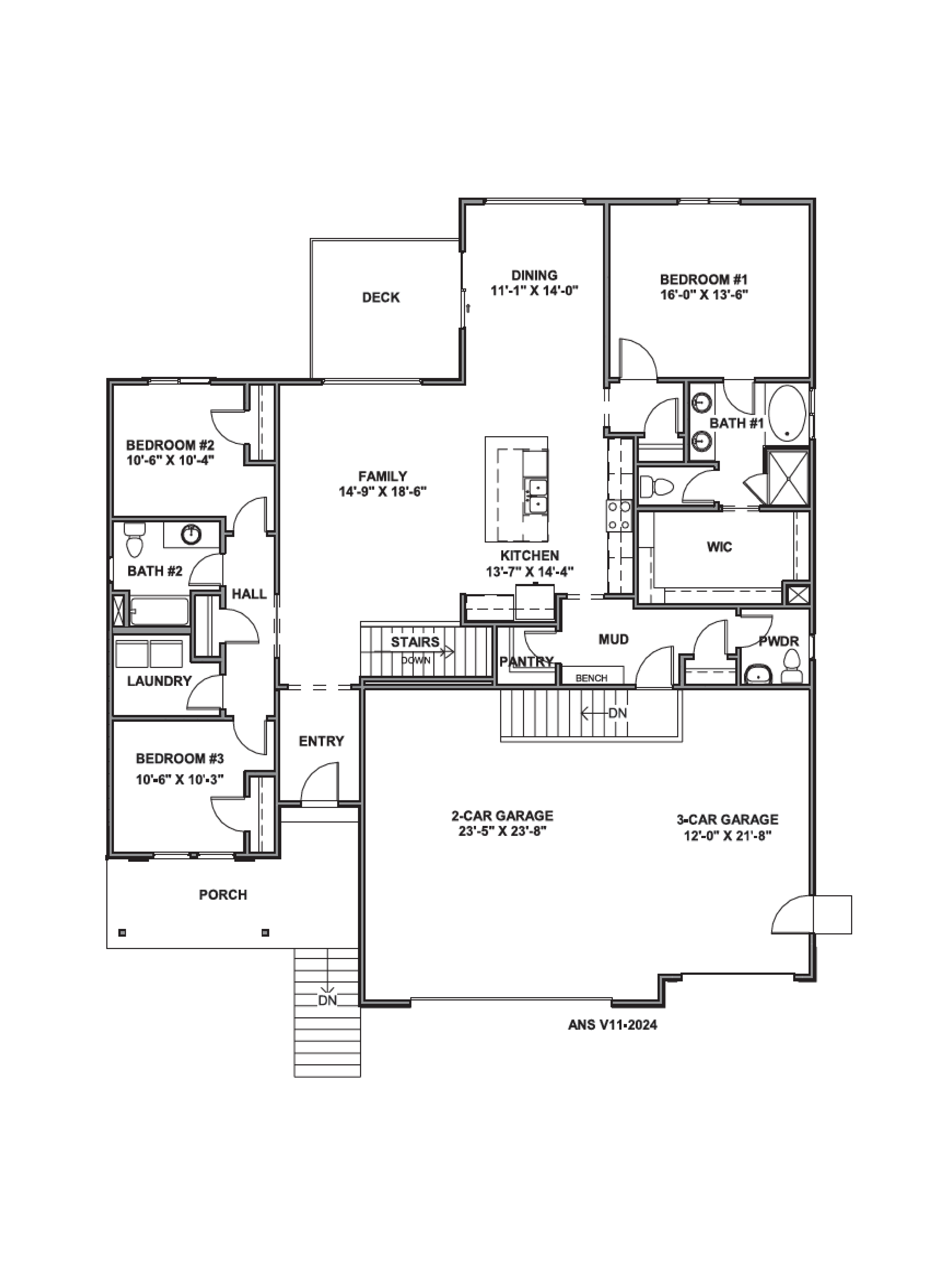 main floor of the livingston plan in ogden, utah