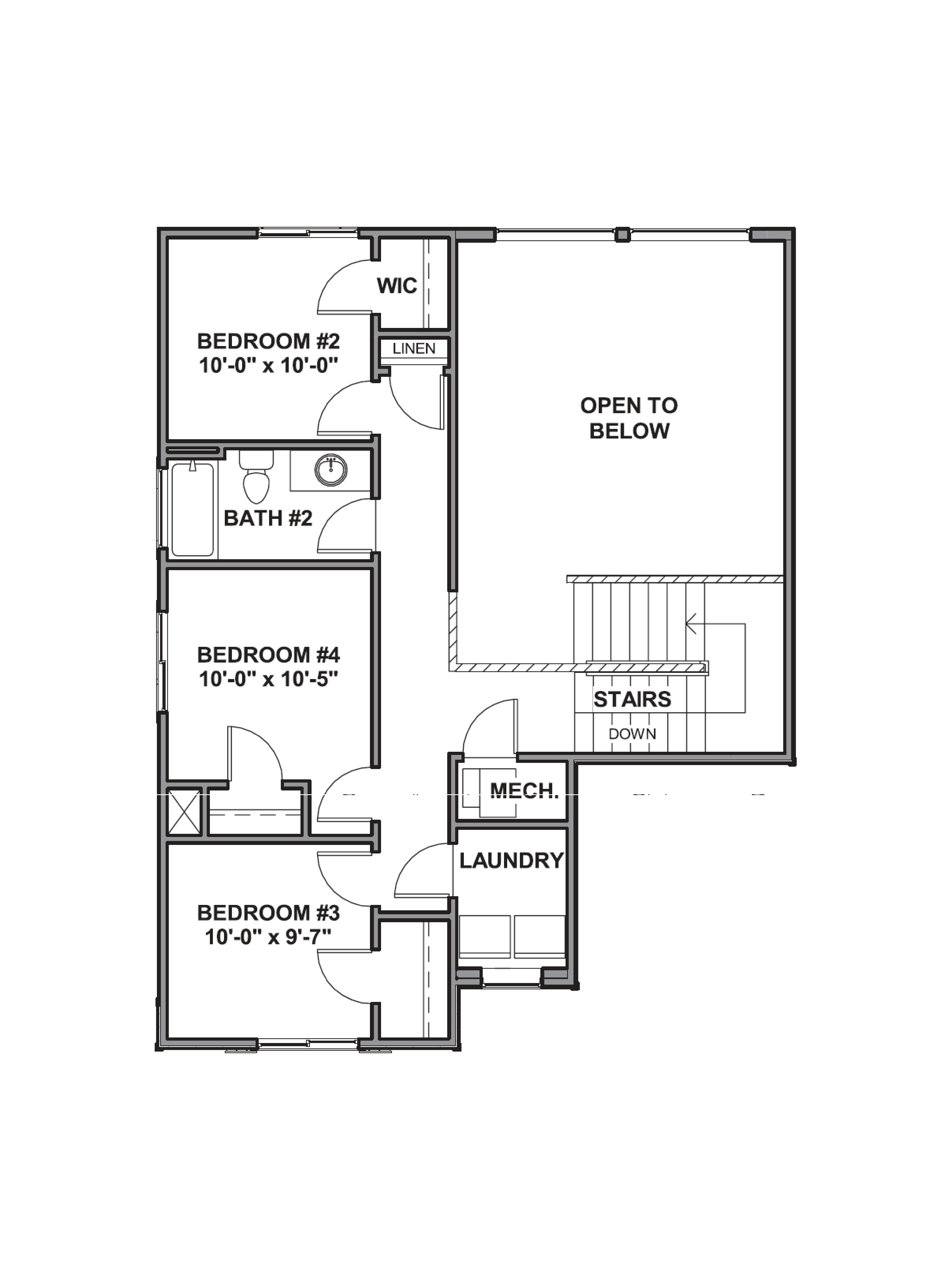 Second floor of our harmony plan in ogden, utah
