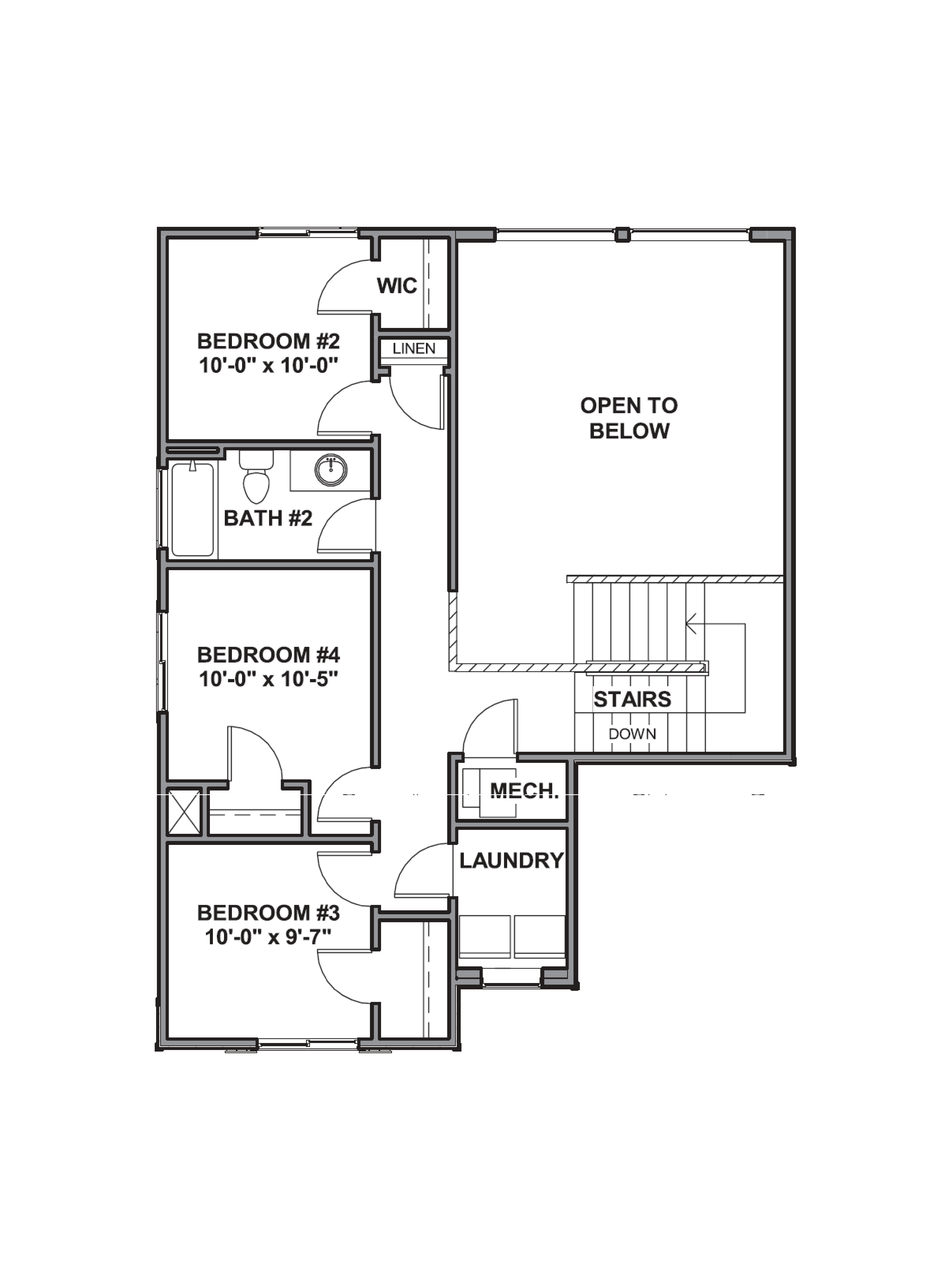 Second floor of our harmony plan in ogden, utah