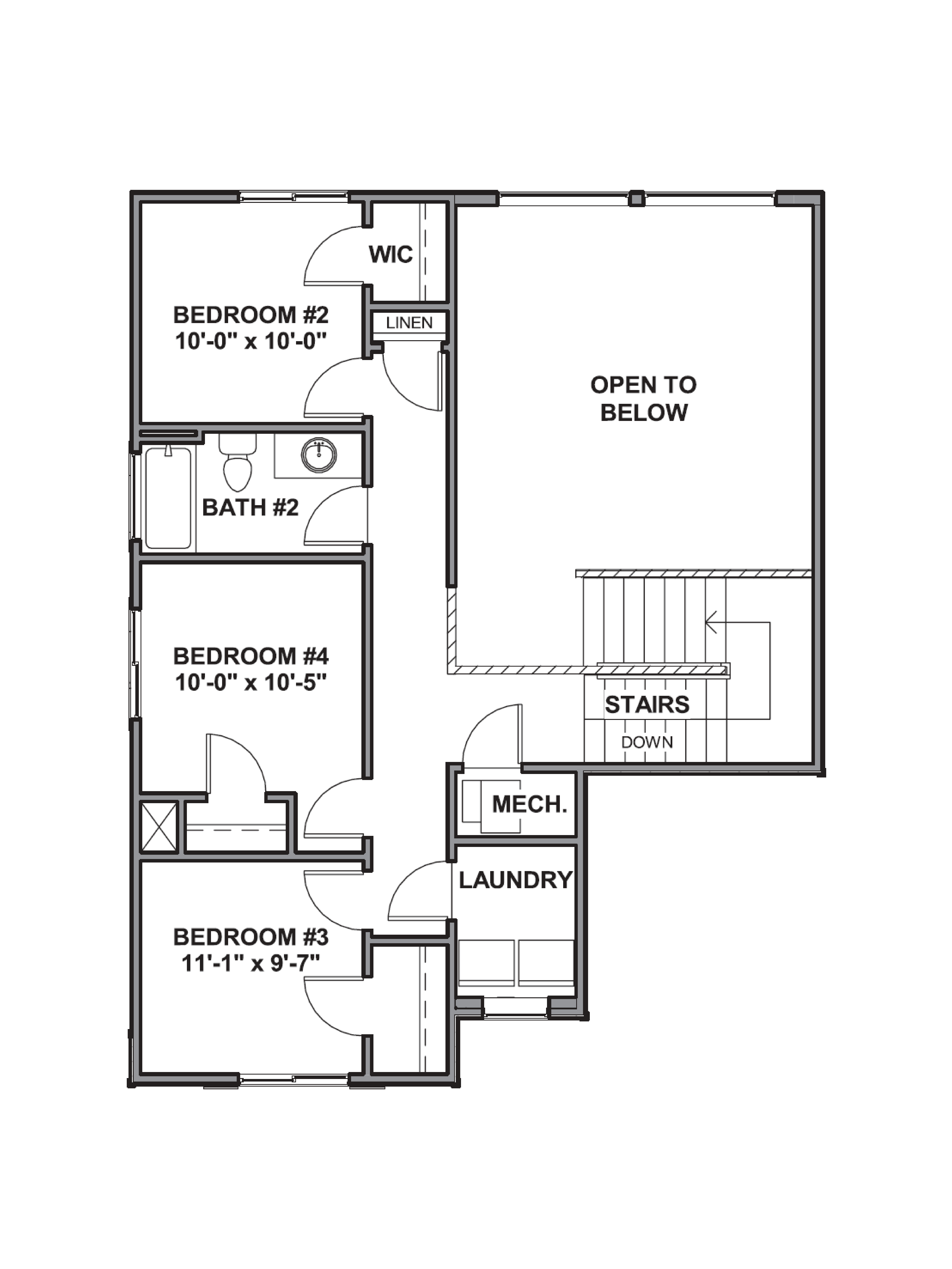 Second floor of our harmony plan in ogden, utah