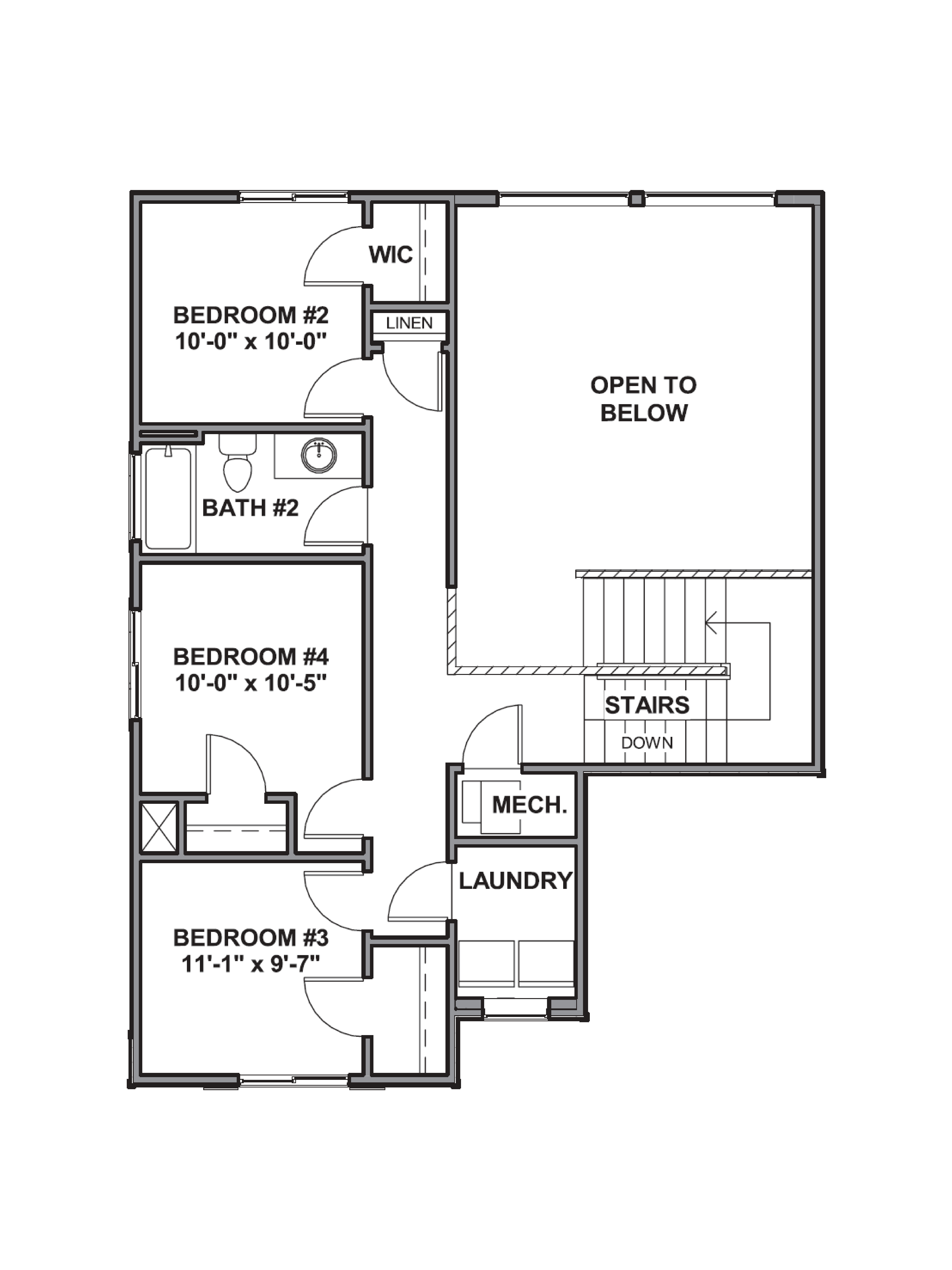 Second floor of our harmony plan in ogden, utah